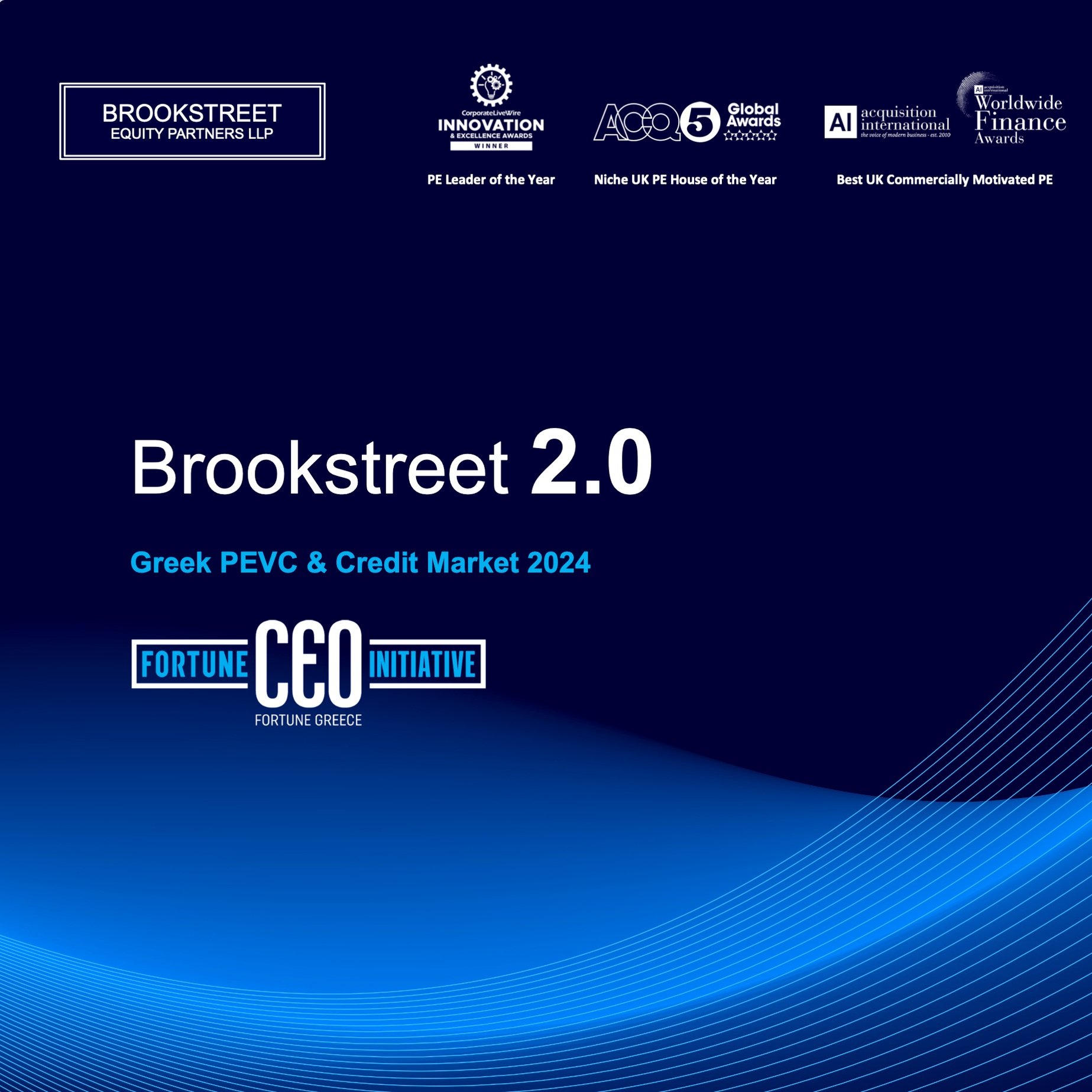 Brookstreet 2.0 PEVC Market Study @ Fortune CEO Initiative