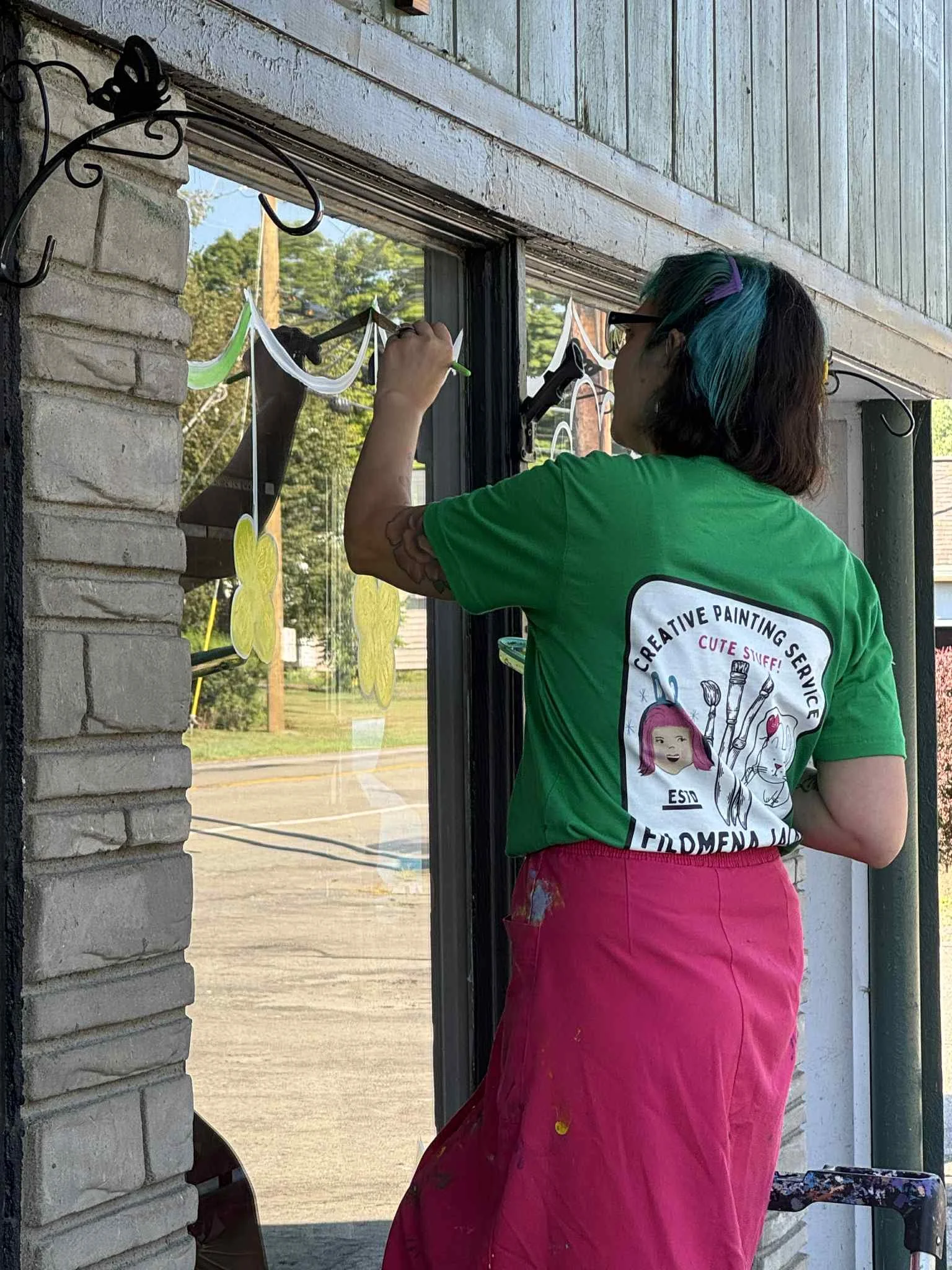 Window Art for The Pine City Post