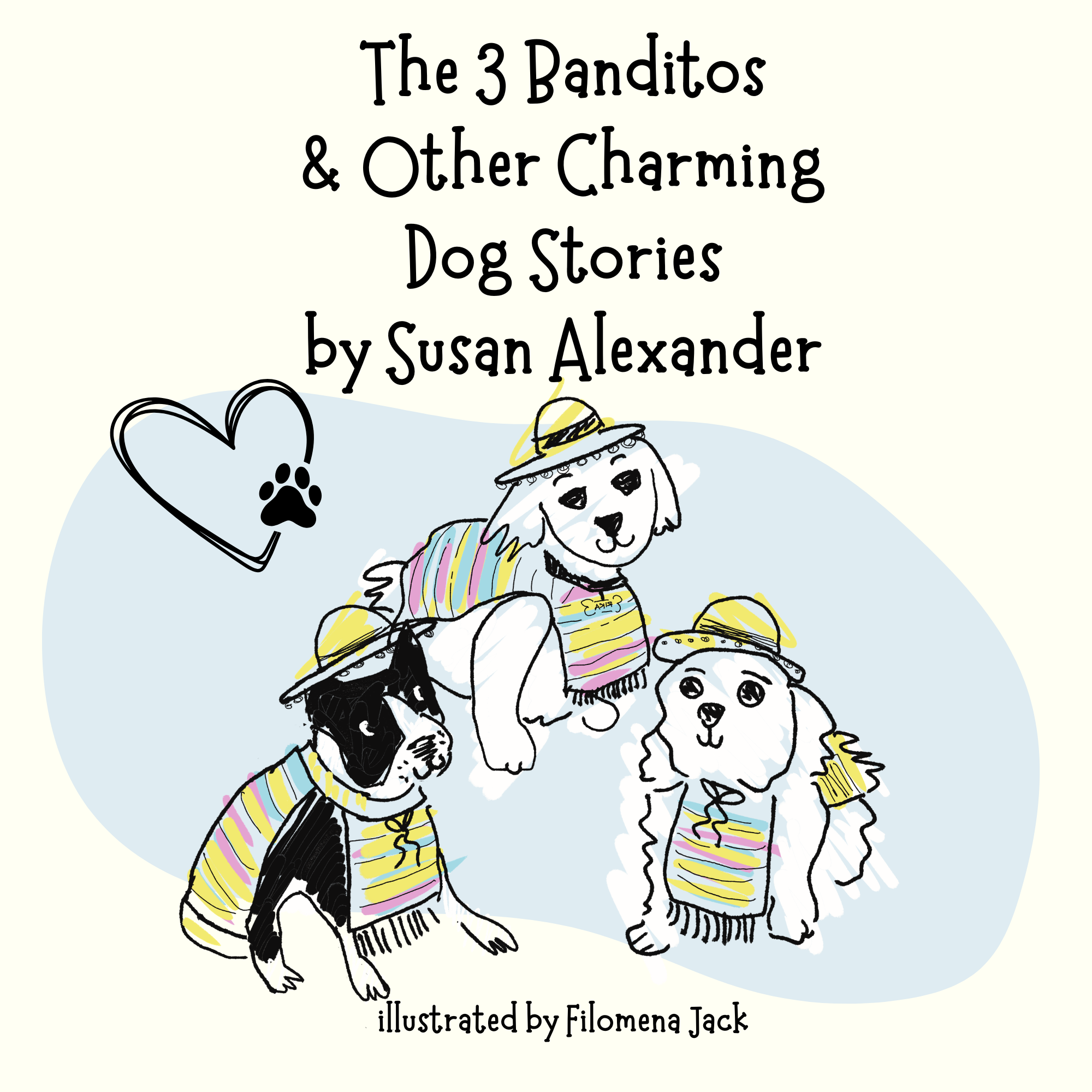 Illustrated dog story book by S. Alexander