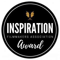 Macaron inspiration award dans la catégorie filmmakers du site inspiration photographers