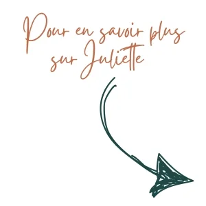 Texte qui indique pour en savoir plus sur Juliette Lepetit, auxiliaire de puériculture.