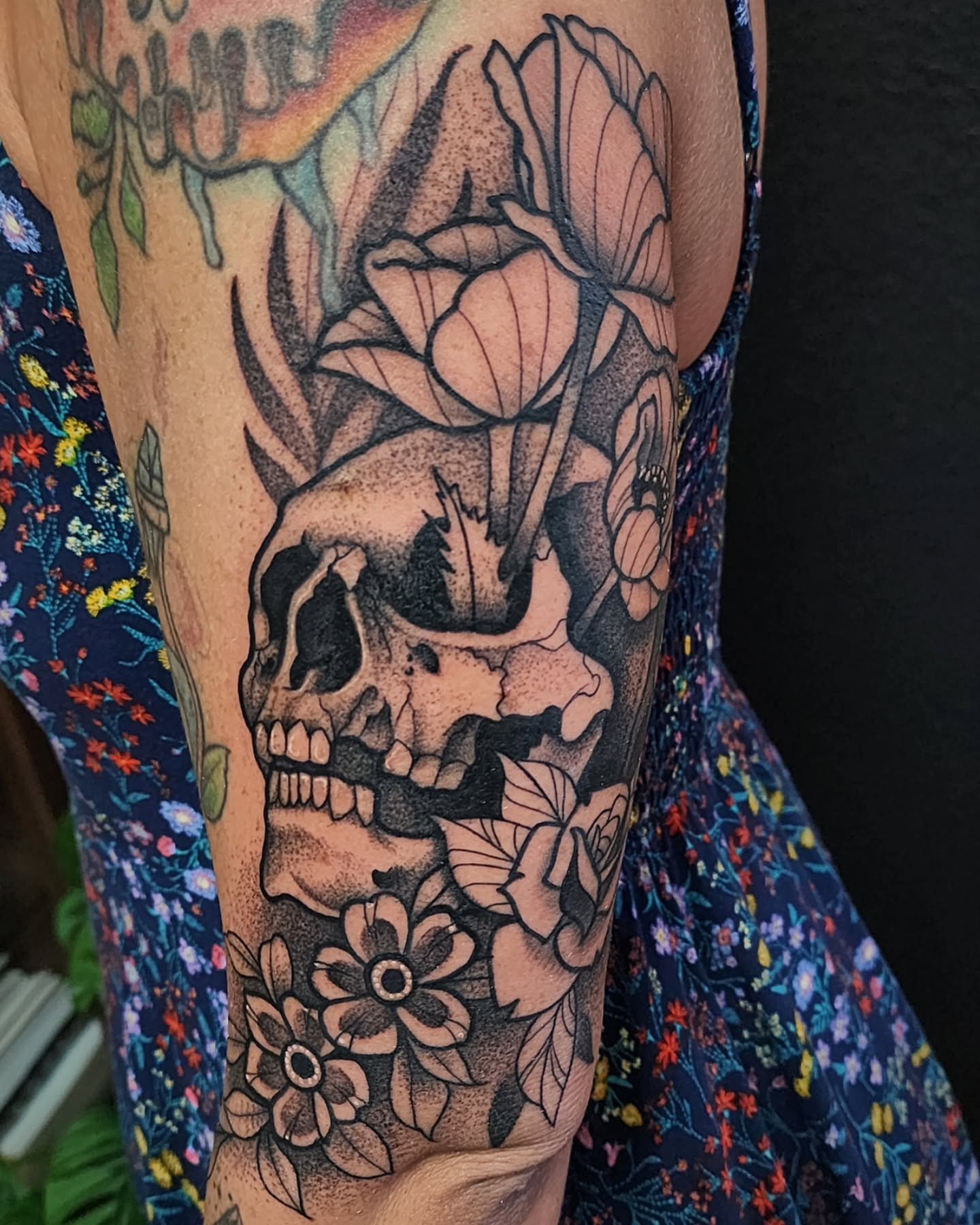 Fun skull from the other day 💀