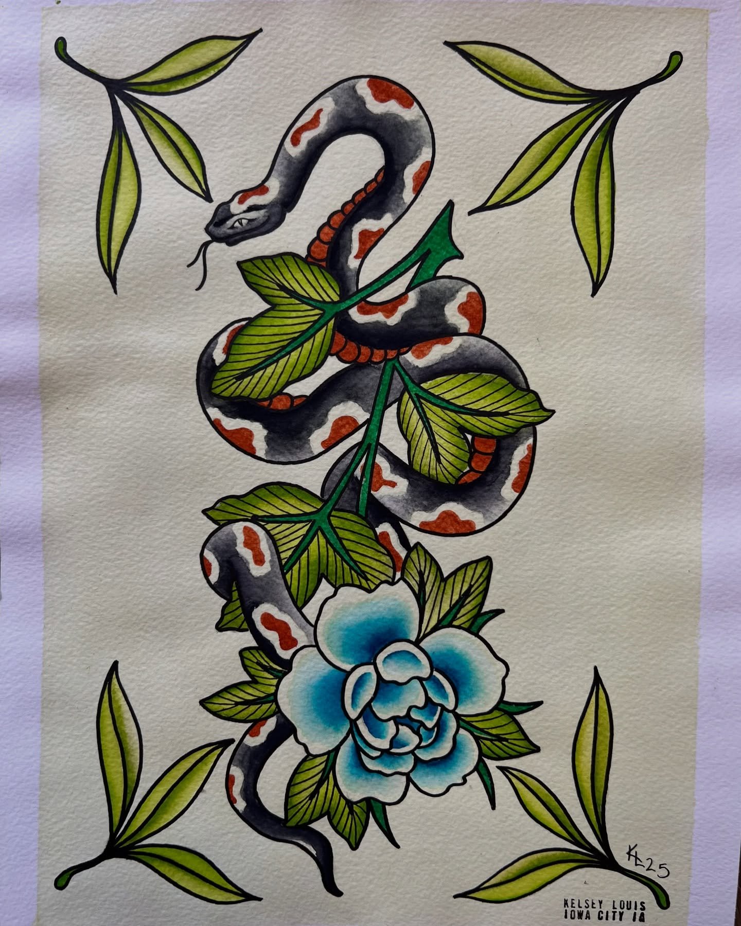 Another painting to add to the wall. I’m considering making some prints of this one. Let me know if you’d like one! :)