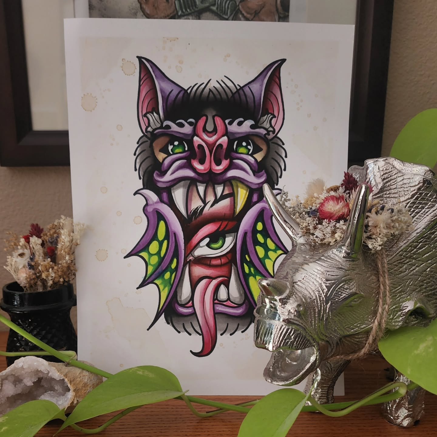 Special Announcement! I'm changing my name on Instagram from my name to @meekotattoos
After one of my puppers. It's a lot easier to spell than my name 😅 If you don't already follow me on Instagram please do, or else. 😤
Also I just did this waterc