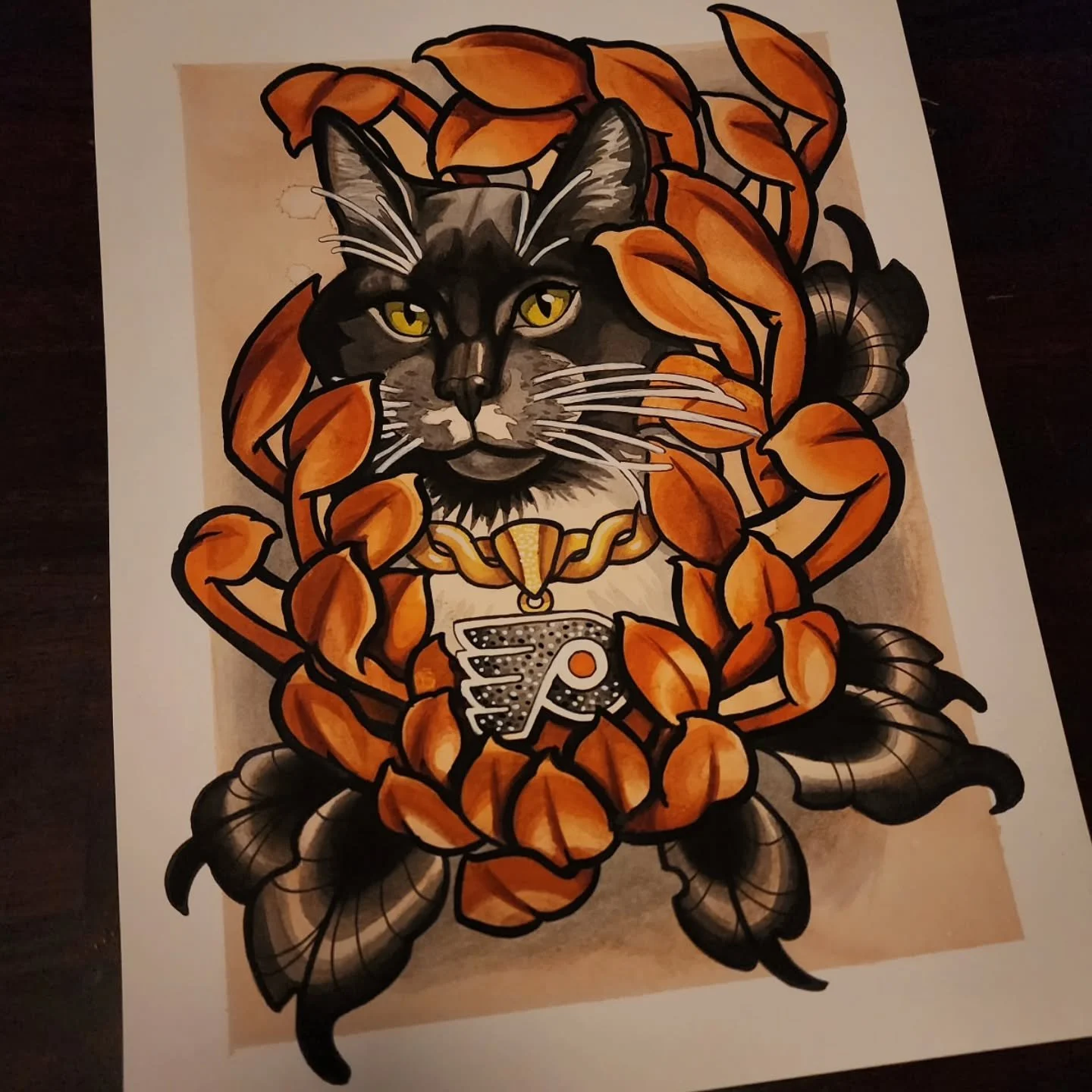 Painted this for my friends who lost their fur baby recently. 🥺🫶