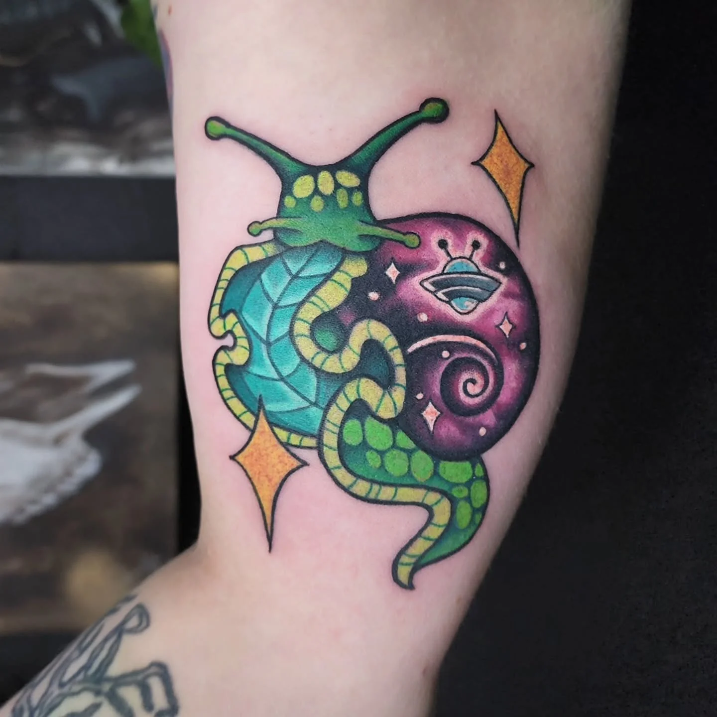 Space snail on the wonderful Mel!