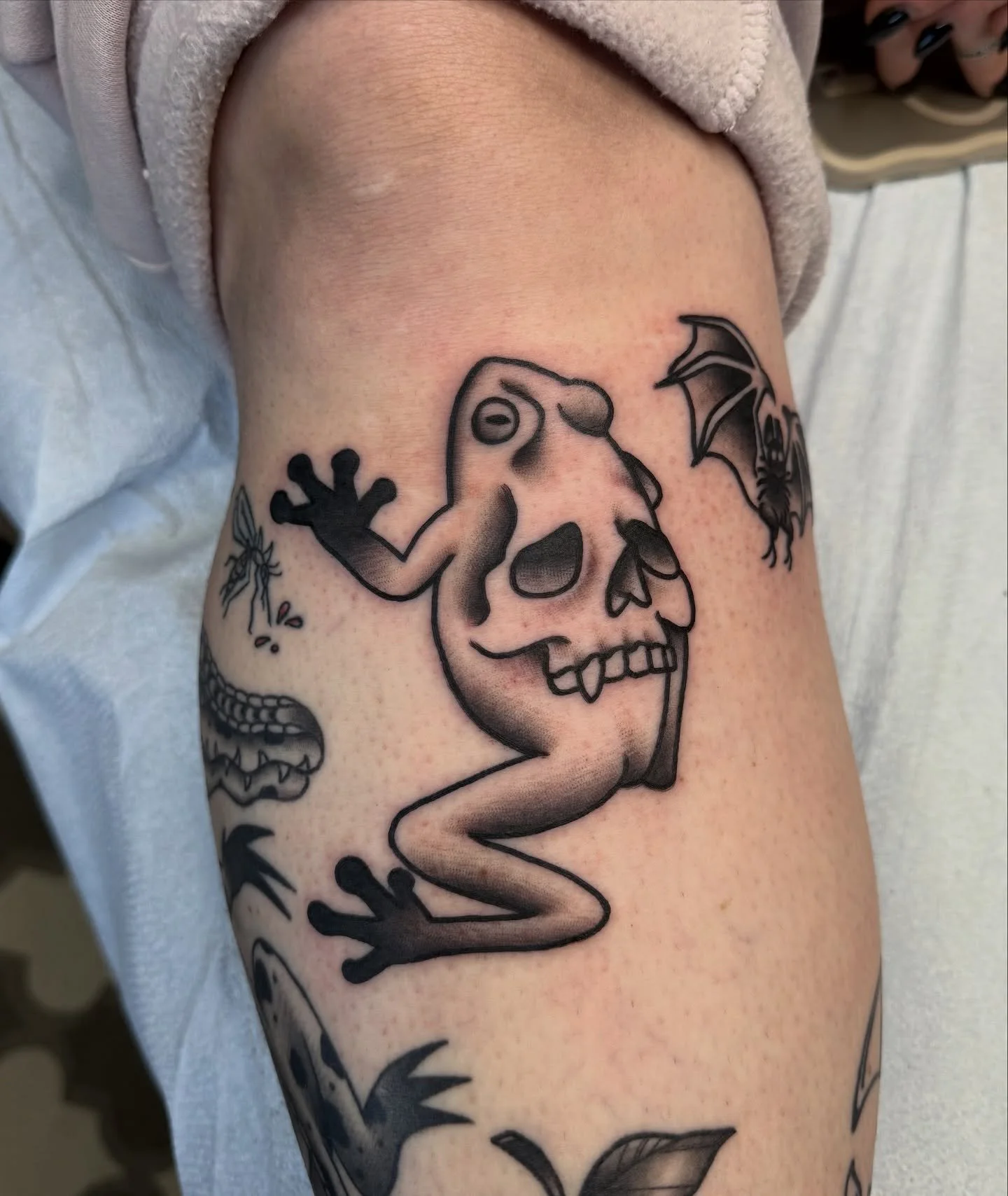 From my frog flash! Plus a spooky bat I drew for the flash event on Halloween! So excited for this week :)