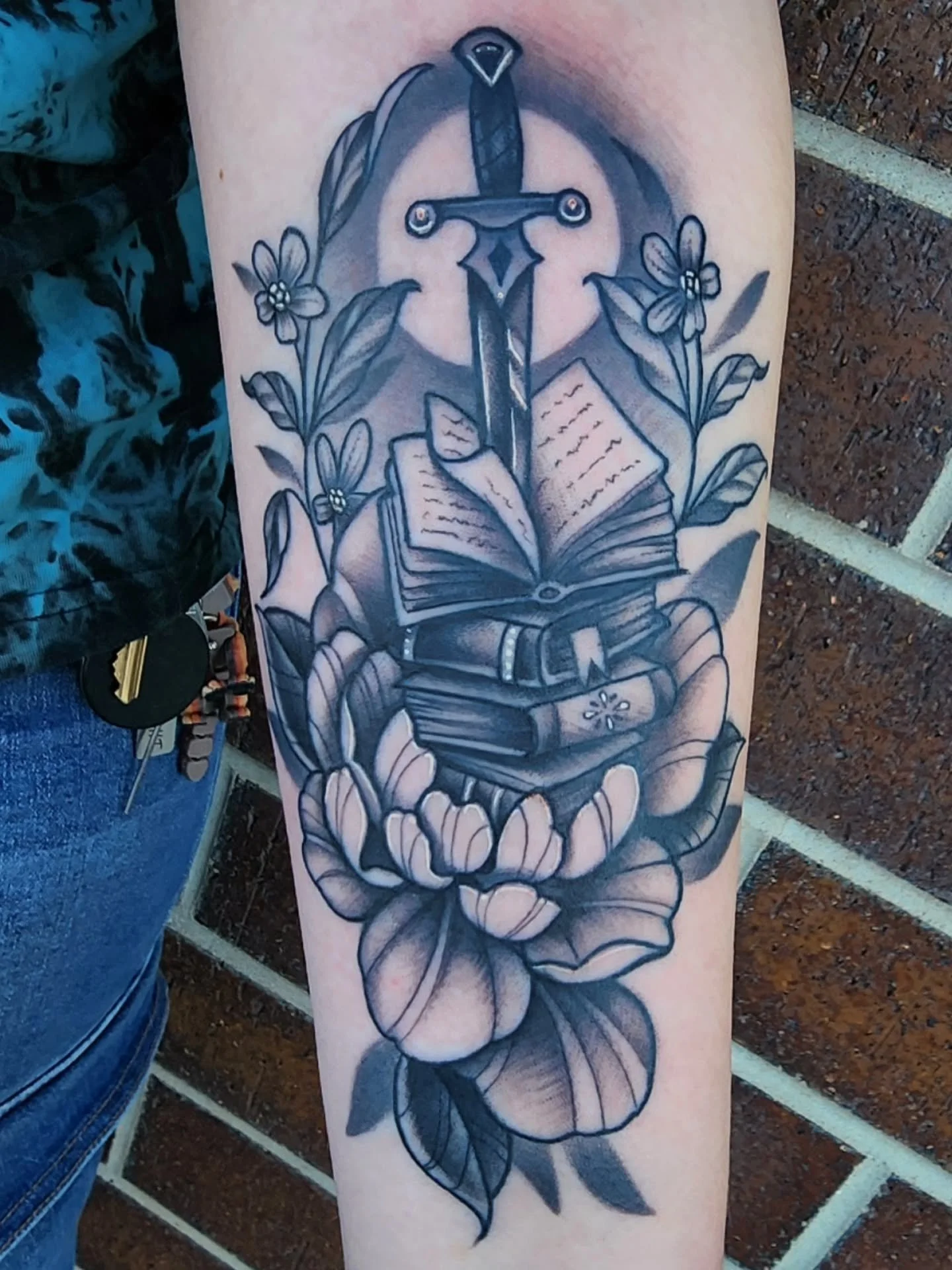 Finished up this one today. Some parts healed, some parts fresh