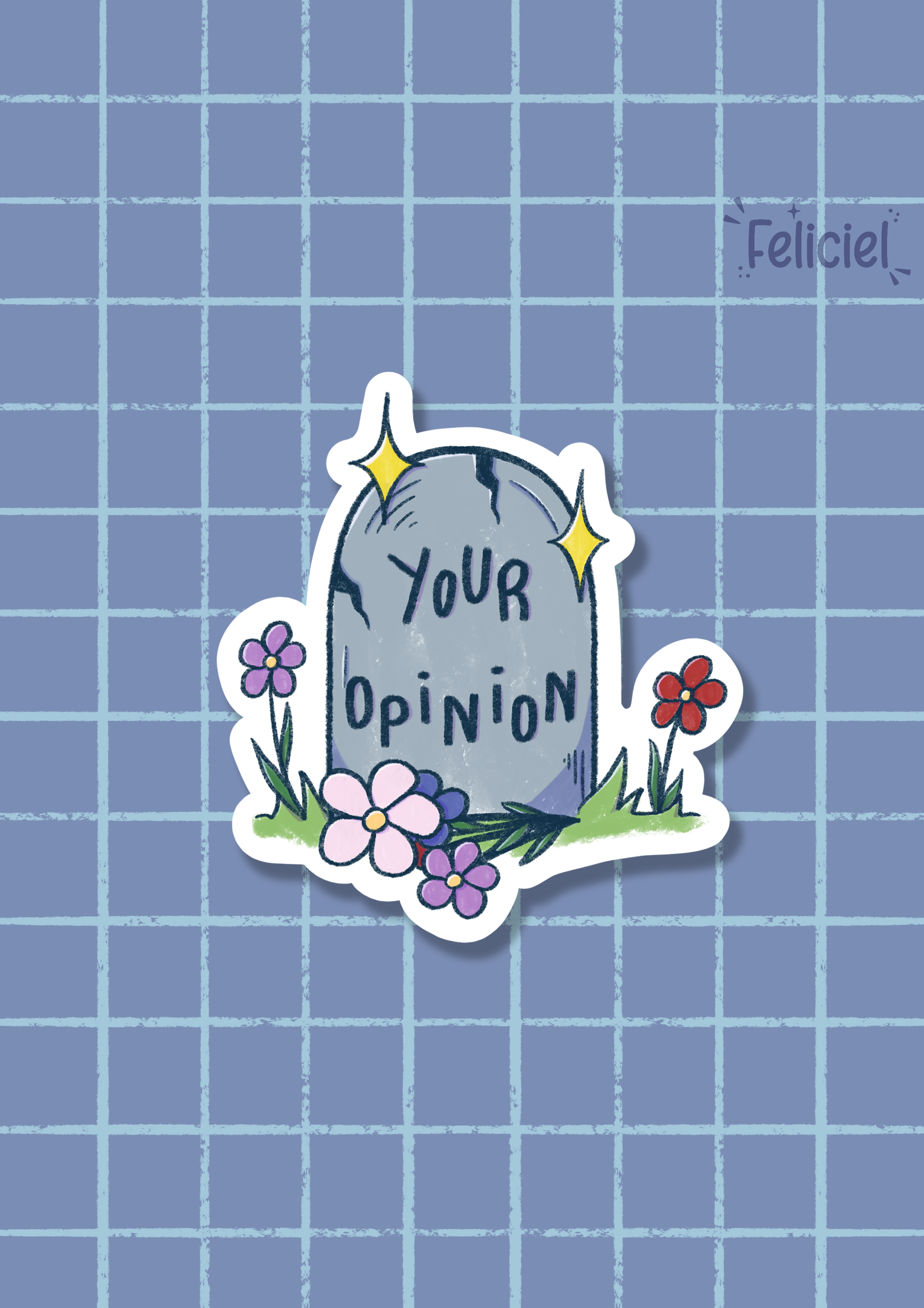 Your Opinion - Sticker