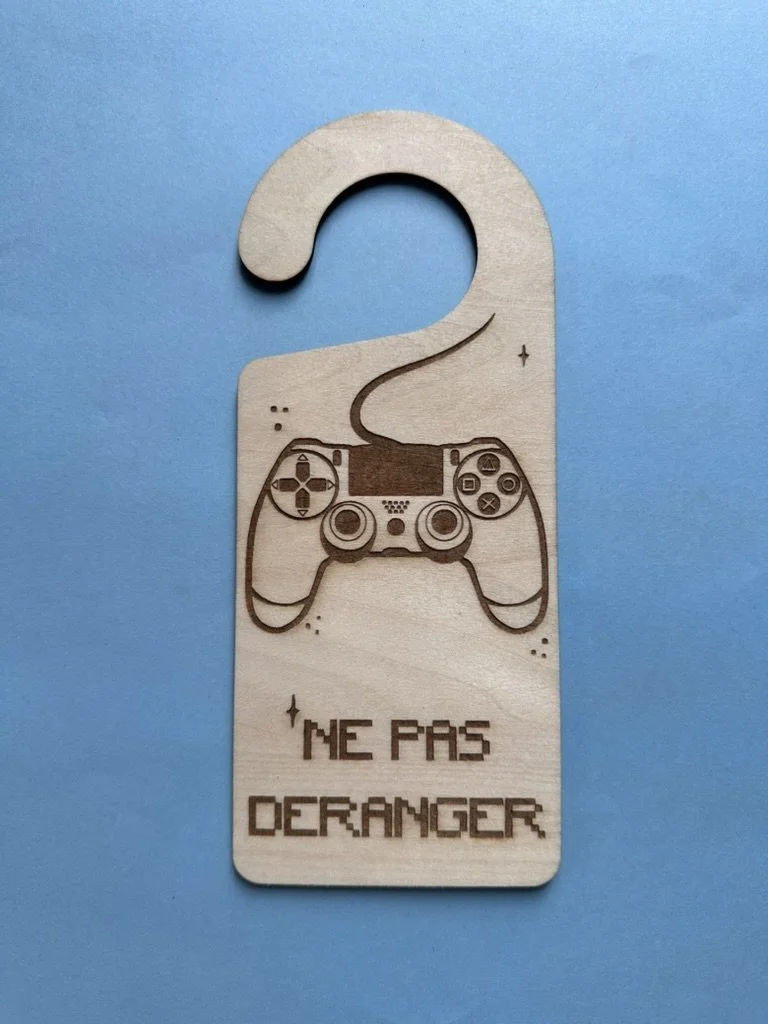 Gaming - Door Hanger