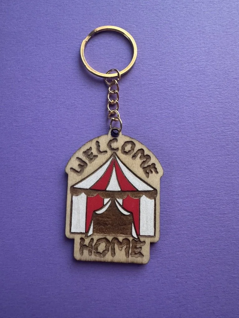 Circus tent - Keychain