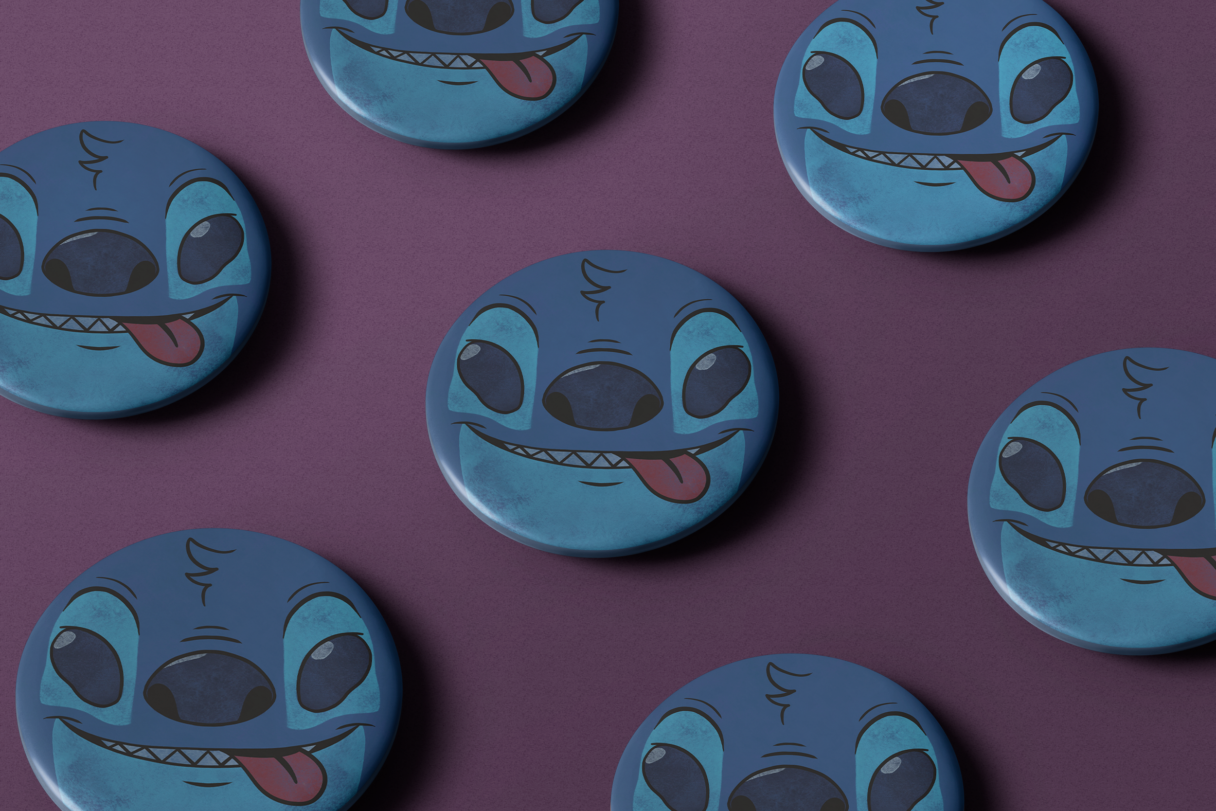 Stitch - Large badge