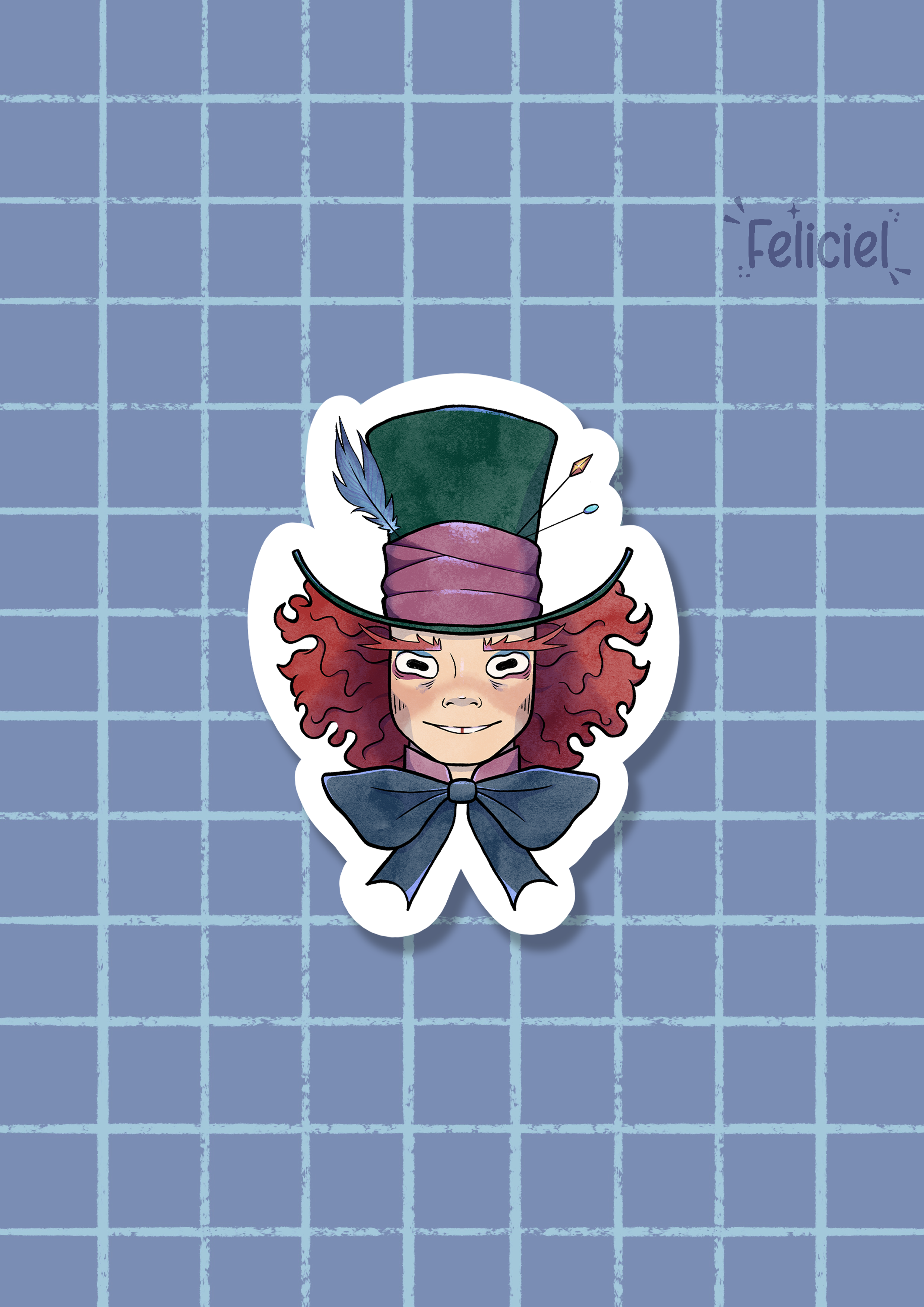 Mad Hatter - Sticker