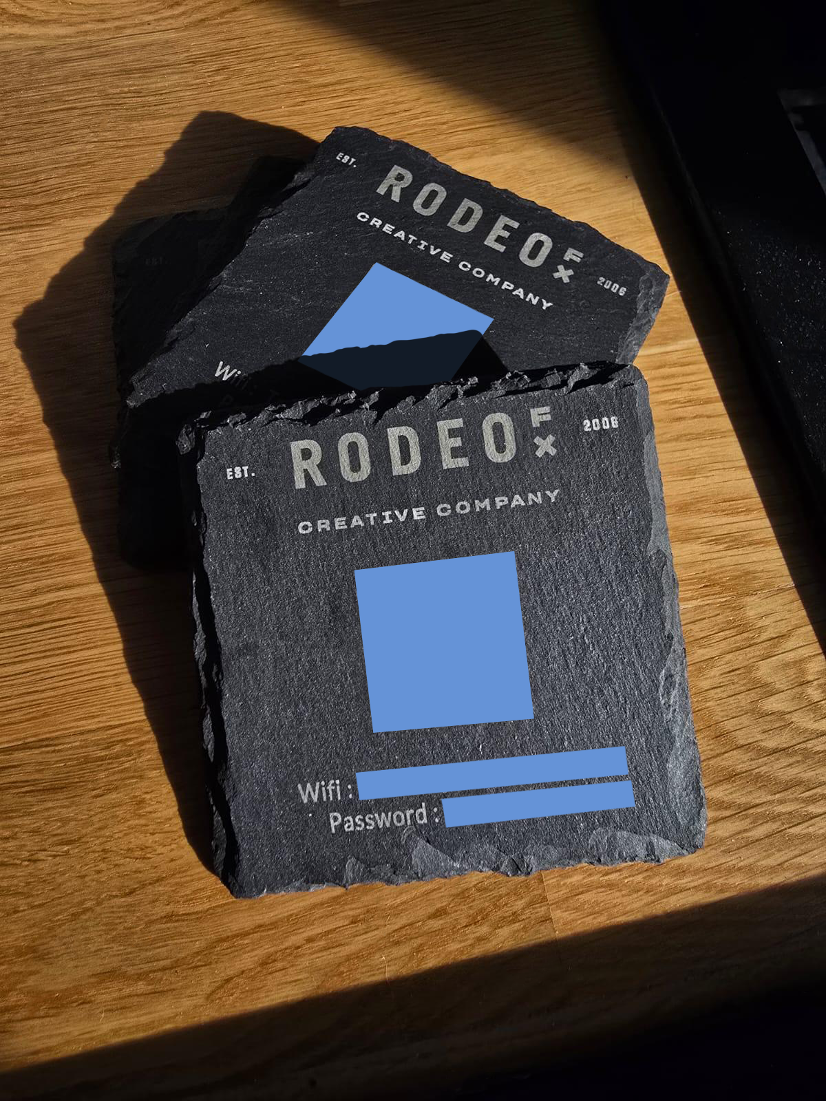Custom coasters for RODEO FX France