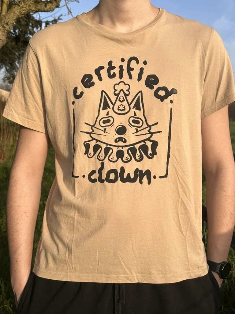 Certified Clown - L beige T-shirt