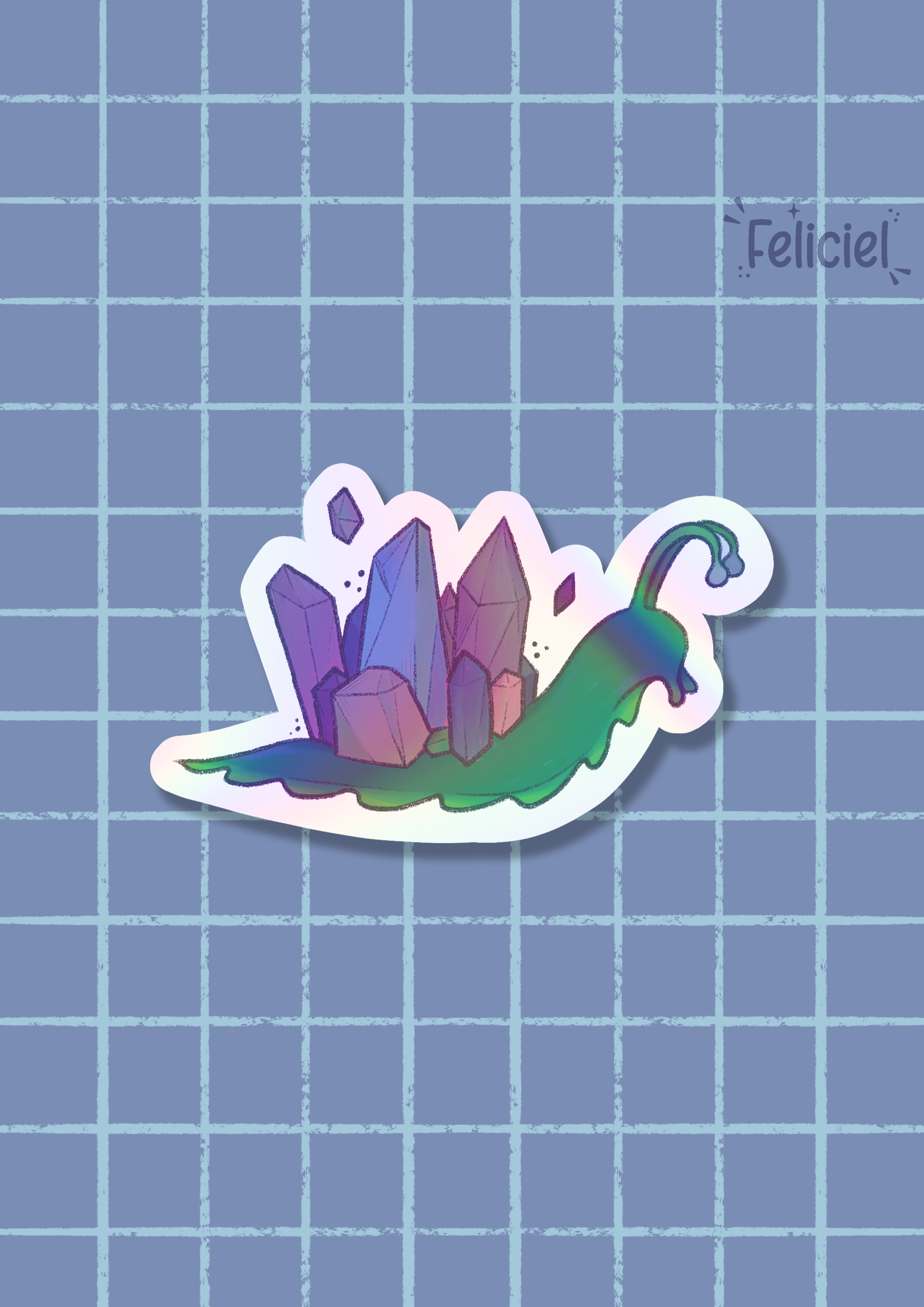 Shiny snail - Sticker