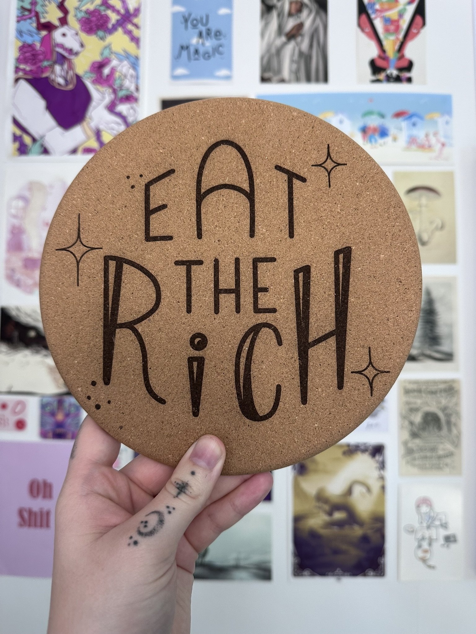 Eat the rich - Trivet