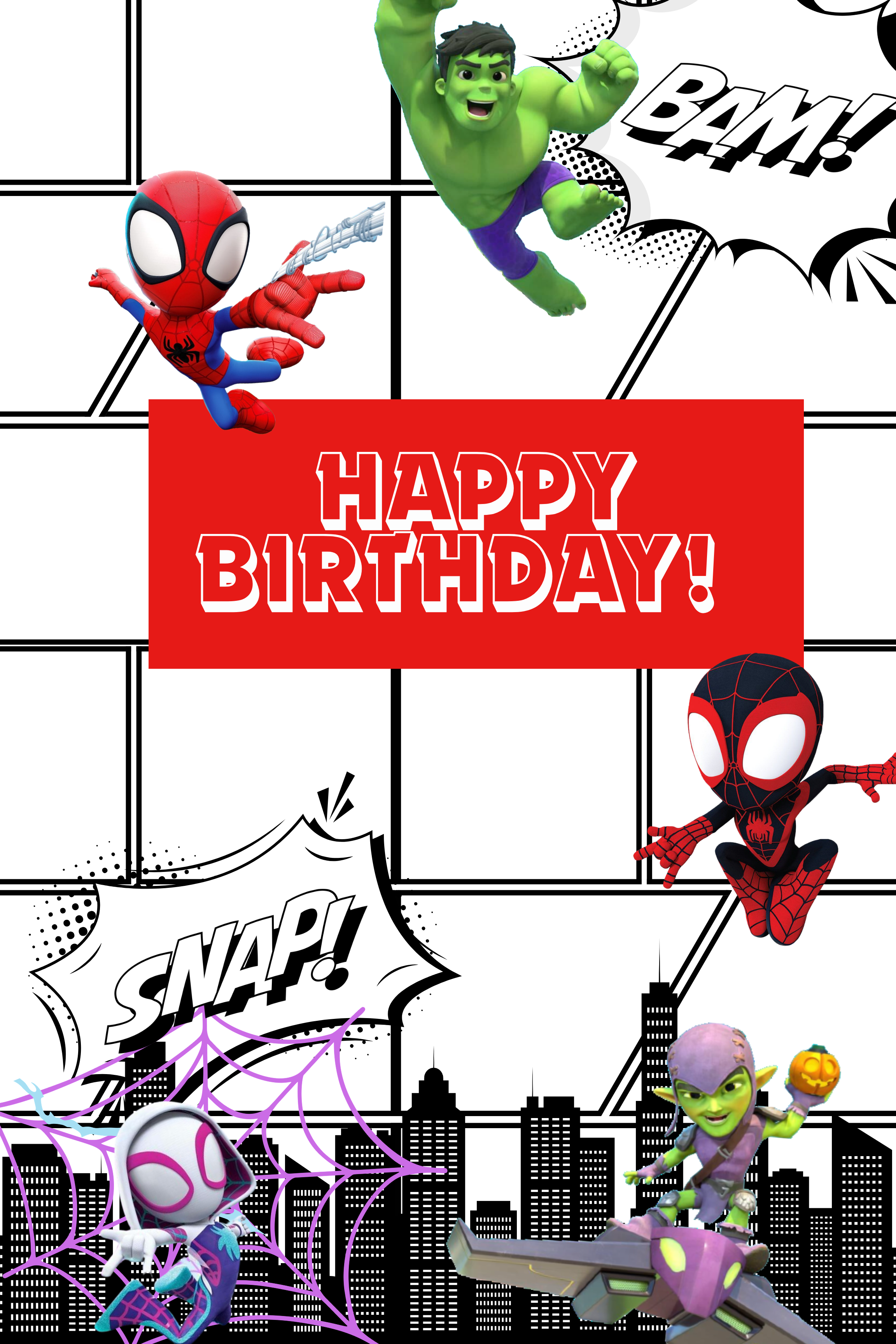 SPIDEY AND FRIENDS