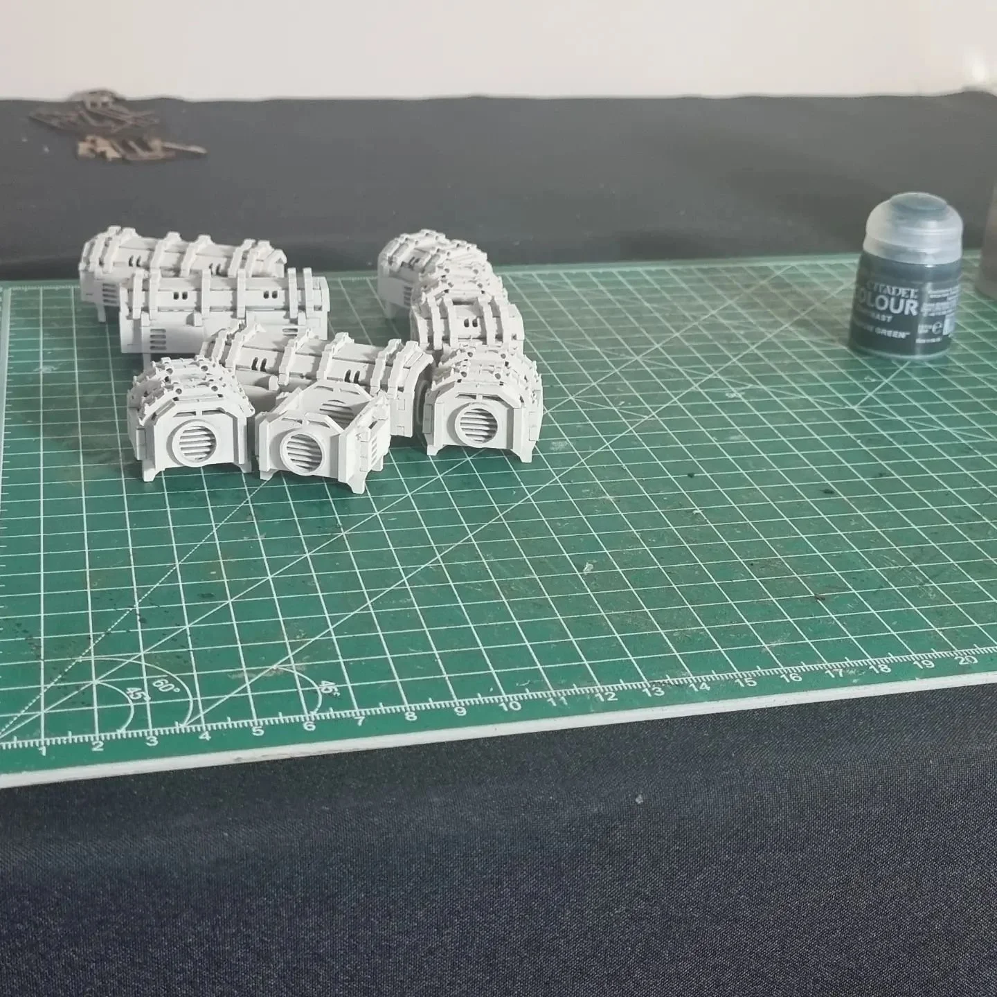 Back painting terrain again.