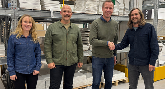 Derome och Återbruksbyrån ingår samarbetsavtal – gör återbruk enkelt för byggbolagen 