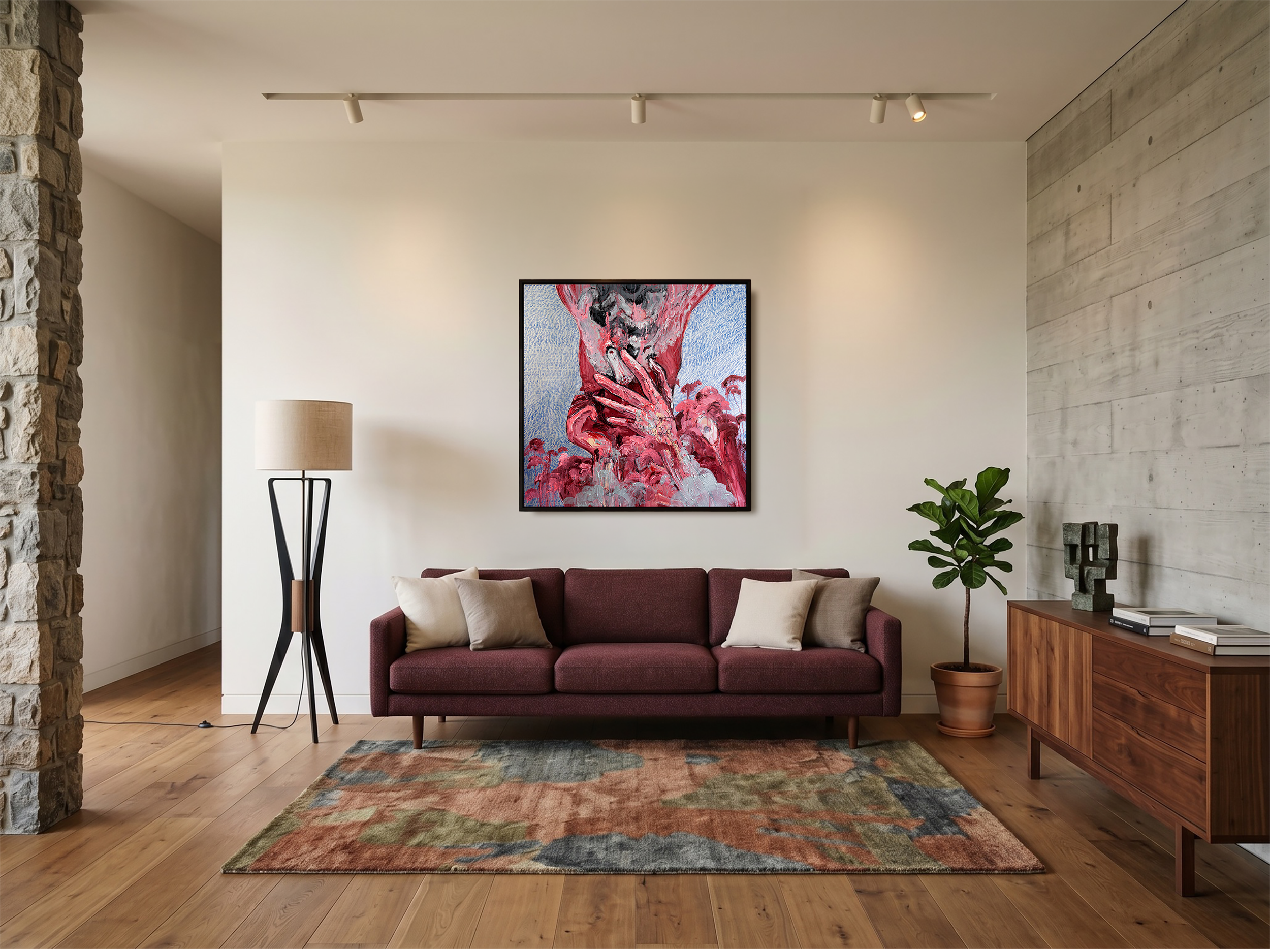 primato del cuore 2026 Filippo Mazzasette abstract art modern art contemporary art acrylics on canvas handmade art for living room Künstler Abstrakte Acrylgemälde auf Leinwand moderne Kunstwerke vom Künstler handgemalte abstrakte Kunst online einziga