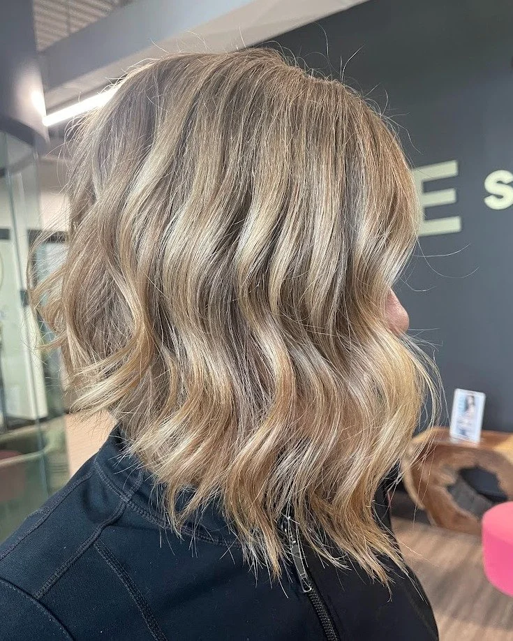 Soft, dimensional, and full of movement 🌿

This textured blonde bob by Master Stylist Krista is pure perfection! The tones and layers make this cut effortlessly wearable and full of shine.

#ClementineAndHoney #GoldwellSalon #CharlestonHair #Dimensi