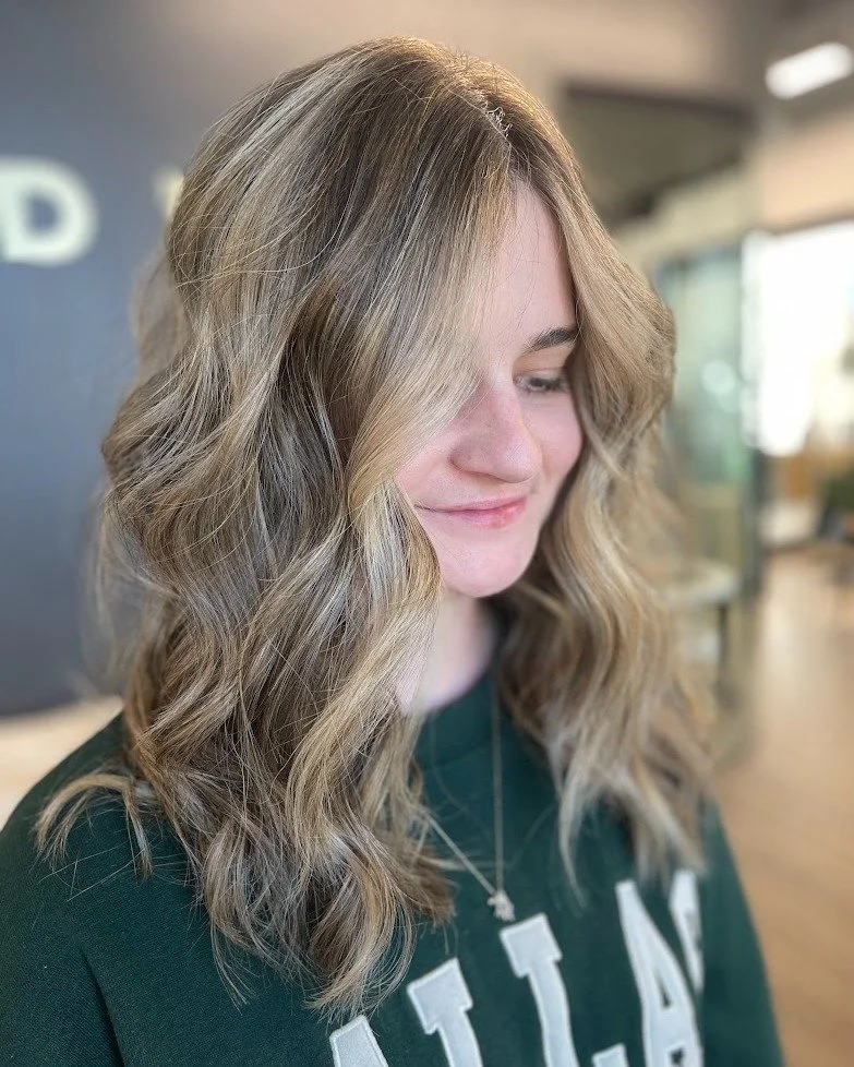 Fresh dimension loading&hellip; ✨ 

Master Stylist Krista brought this balayage to life with soft lowlights and a seamless blend &mdash; using techniques learned from our recent continuing education class!

The result? Depth, brightness, and movement