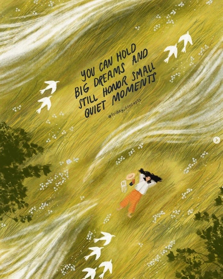 Monday Mindfulness 🍊🌿

&quot;You can hold big dreams and still enjoy the quiet moments &quot;

Image by: @friday_concepts 

 #ClementineandHoneyHair #mondaymindfulness #imagestudios #nexton #BookNow