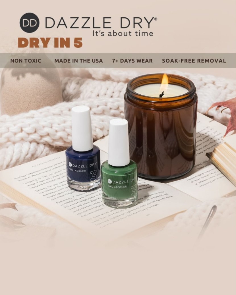 Looking for the healthiest nail option in town? 💅✨

Clementine + Honey is proud to share that Tomilynn  Nails&mdash;right here inside Image Studios&mdash;is our go-to for Dazzle Dry, the clean, non-toxic system that delivers gorgeous, long-lasting r