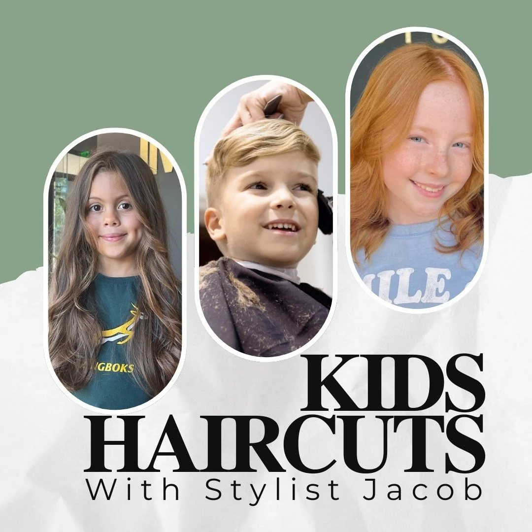 Time to book those kids haircuts ✂️✨ 

Jacob makes it easy, relaxed, and fun &mdash; with clean cuts that are tailored just for them.

Dry cut &mdash; $35
Wash + cut &mdash; $45

https://clementineandhoneyhair.glossgenius.com/

#ClementineAndHoney #K