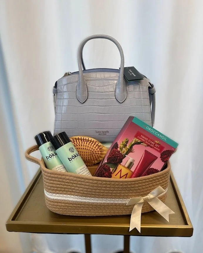 ✨ LAST CALL FOR OUR GIVEAWAY ✨

There are only a few days left to enter to win our curated gift basket featuring a Kate Spade purse and some of our favorite hair products 🤍

How to enter:
&bull; Click the link below
&bull; Leave us a review
&bull; E