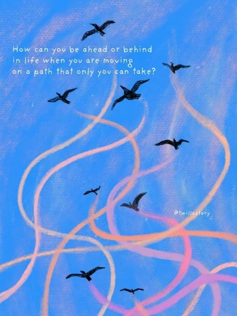 Monday Mindfulness 🍊🌿

"How can you be ahead or behind in life when you are moving on a path that only you can take?"

Image by: @twillostory 

 #ClementineandHoneyHair #mondaymindfulness #imagestudios #nexton #BookNow