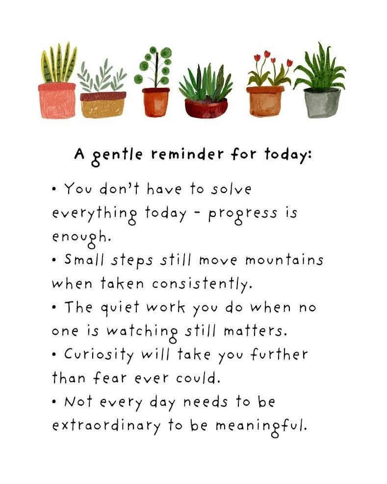 Monday Mindfulness 🍊🌿

A gentle reminder for today:

Image by: @myselflovesupply 

 #ClementineandHoneyHair #mondaymindfulness #imagestudios #nexton