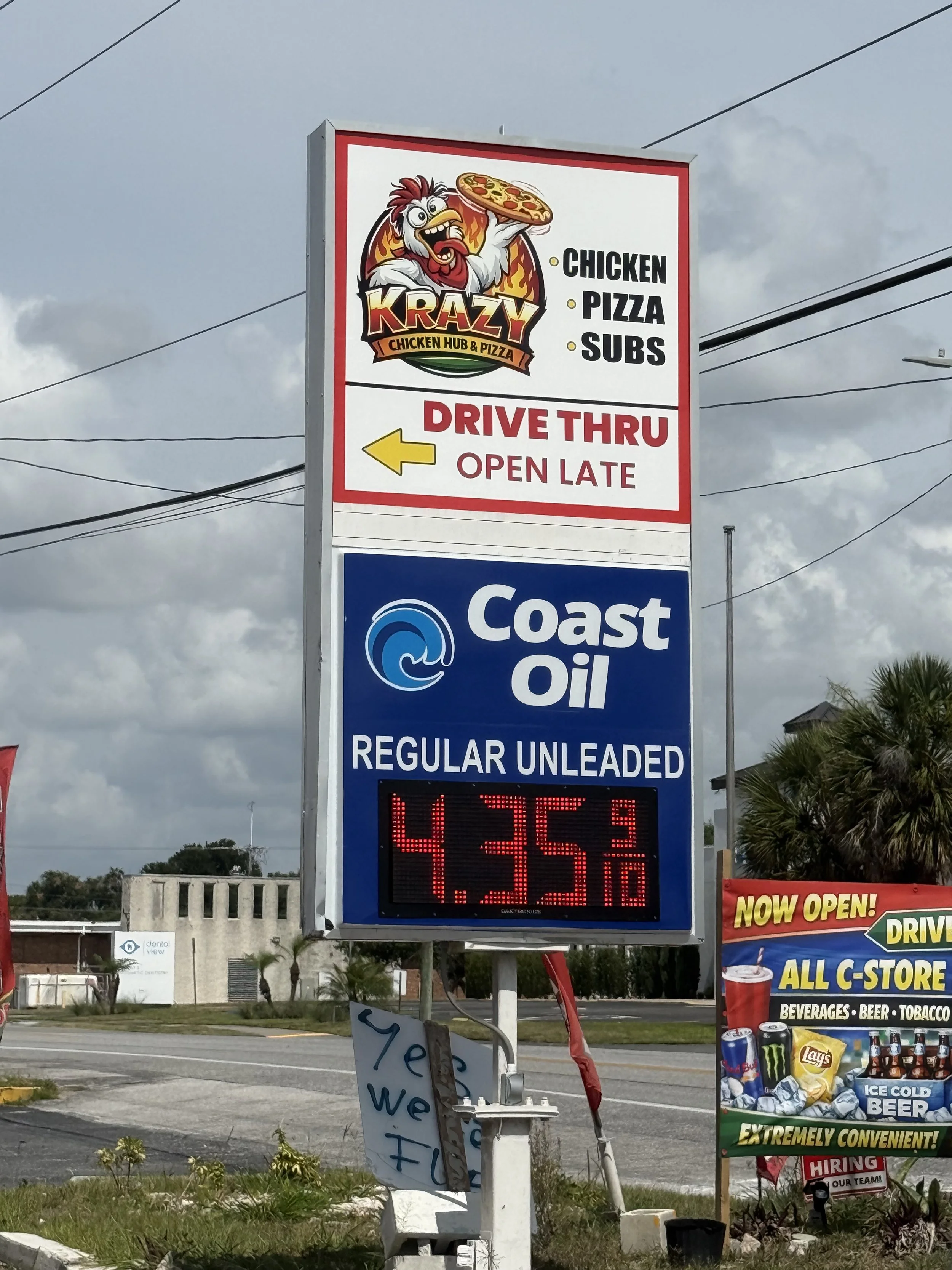 Krazy Chicken Hub, Winter Haven, FL.