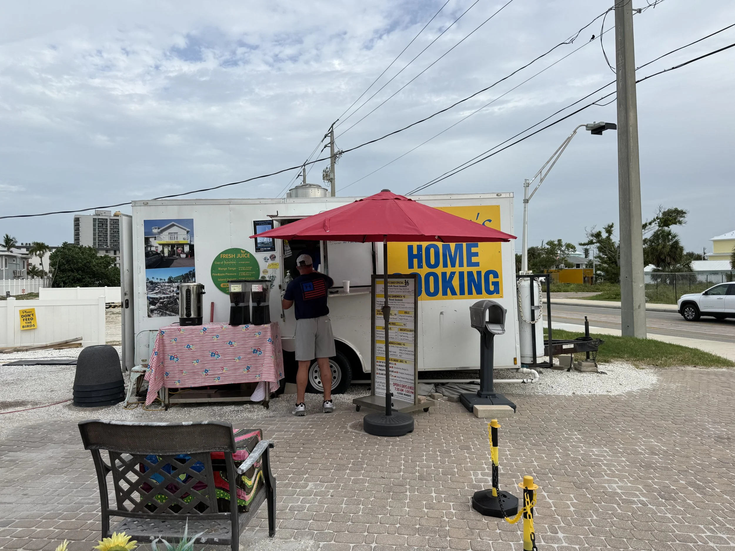 Mom’s Restaurant, Fort Myers Beach, FL.
