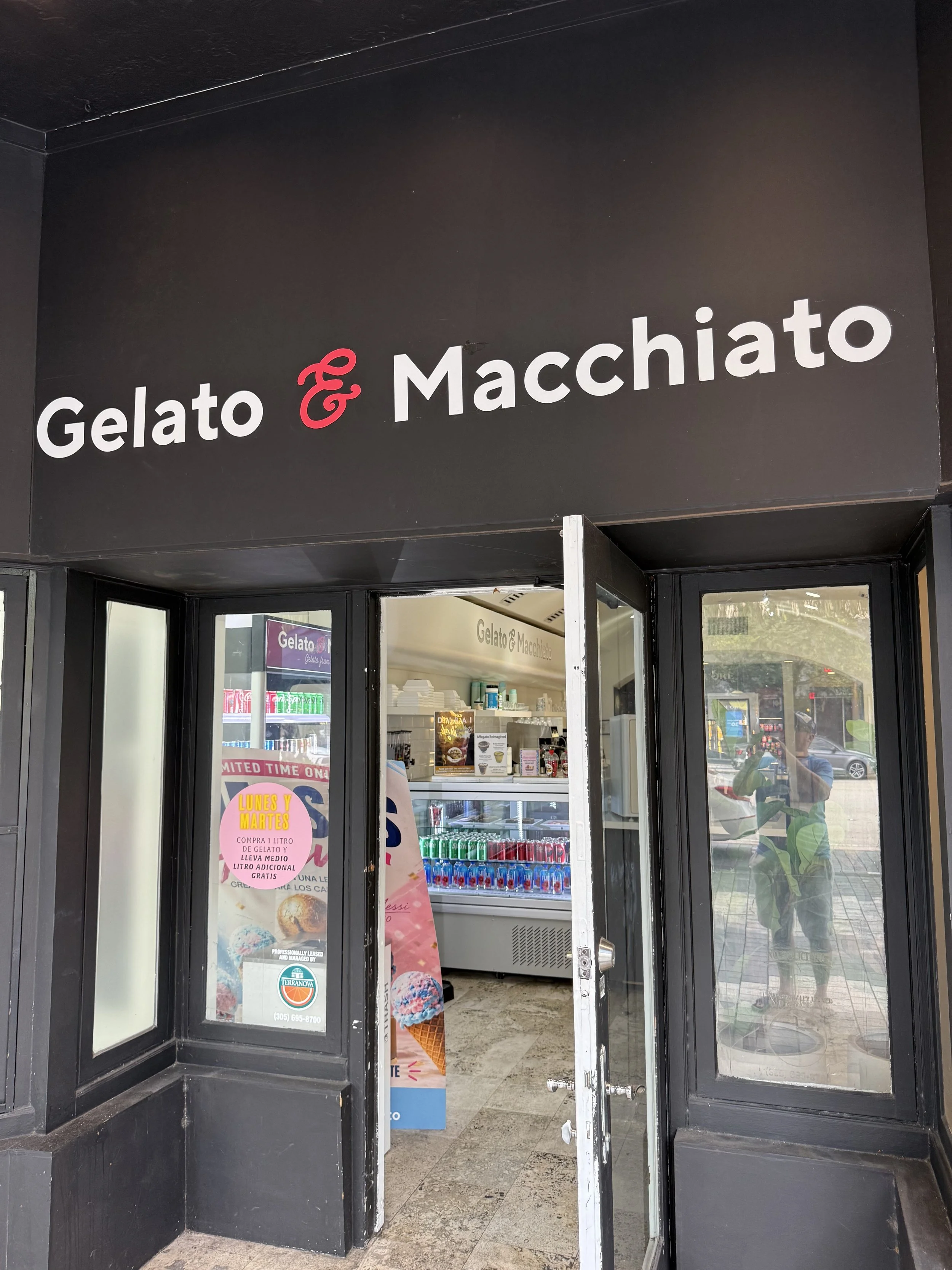 Gelato E Macchiato, Coral Gables, FL.