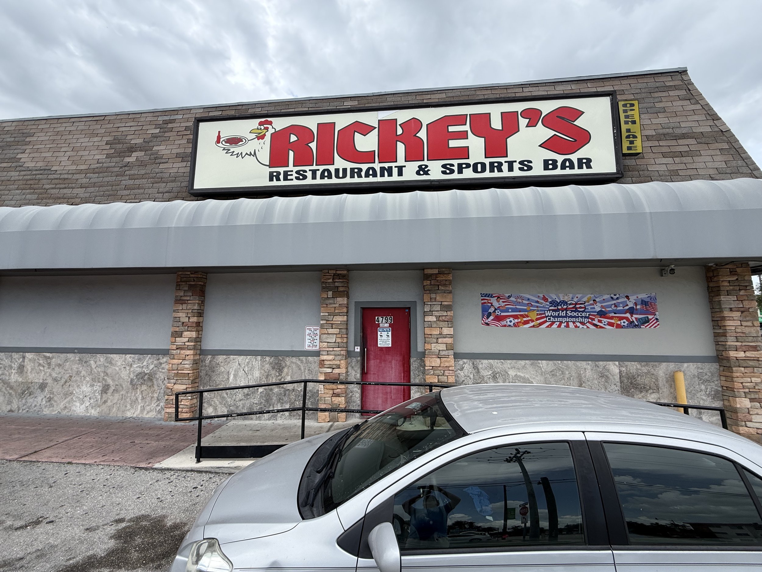 Rickey’s Restaurant and Sports Bar, Hollywood, FL.