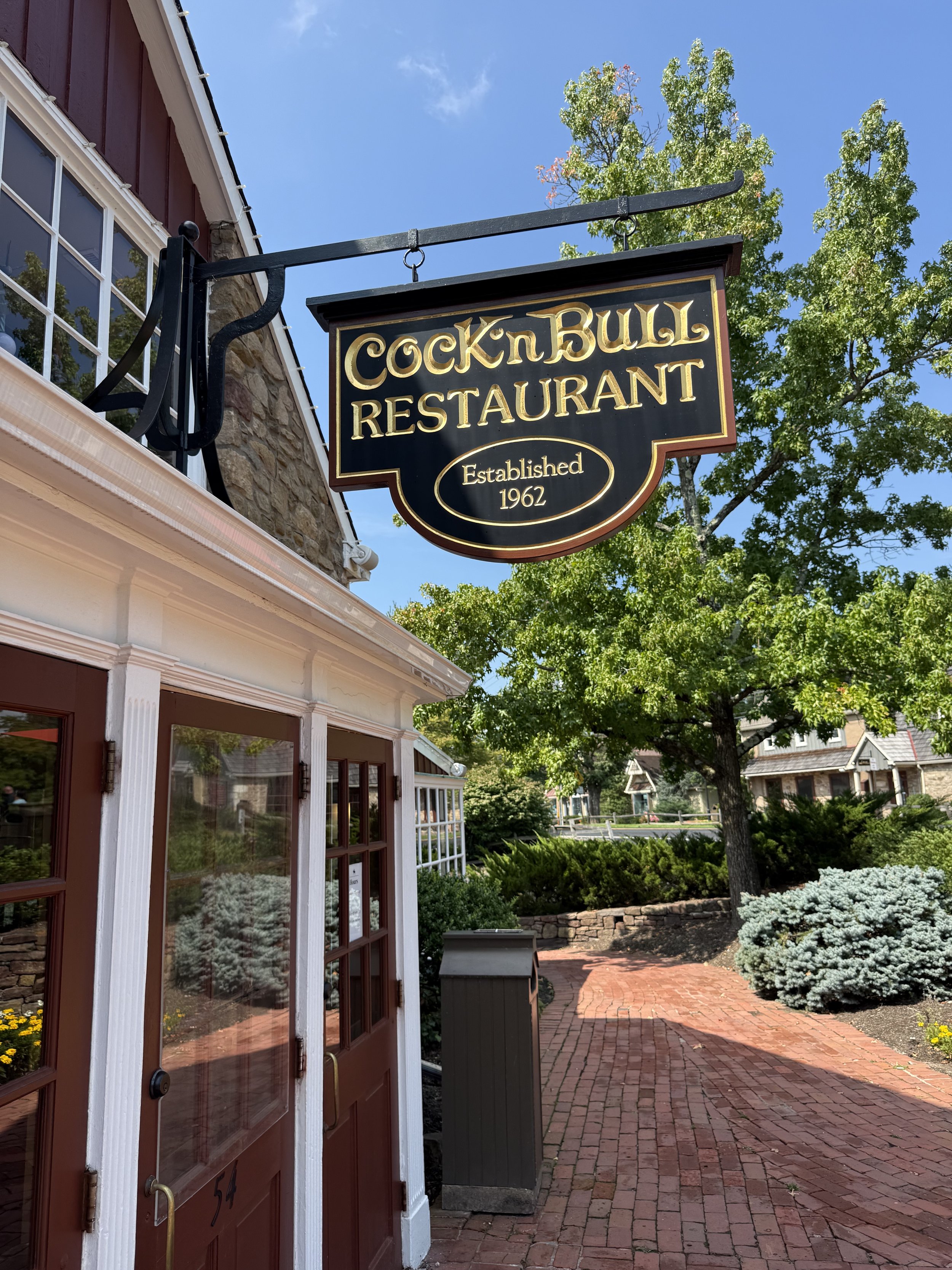 Cock ‘n Bull, Lahaska, PA.