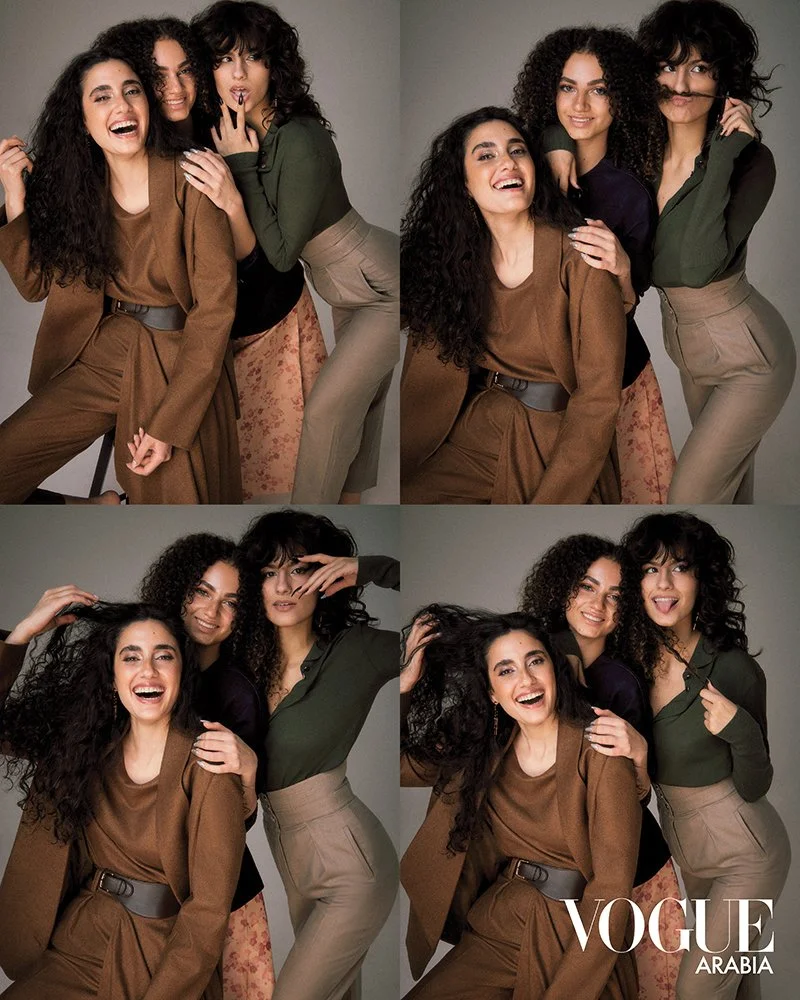Vogue Arabia x Al Rawabi Girls, Netflix MENA
Image by Mazin Srour, shot at Studio B