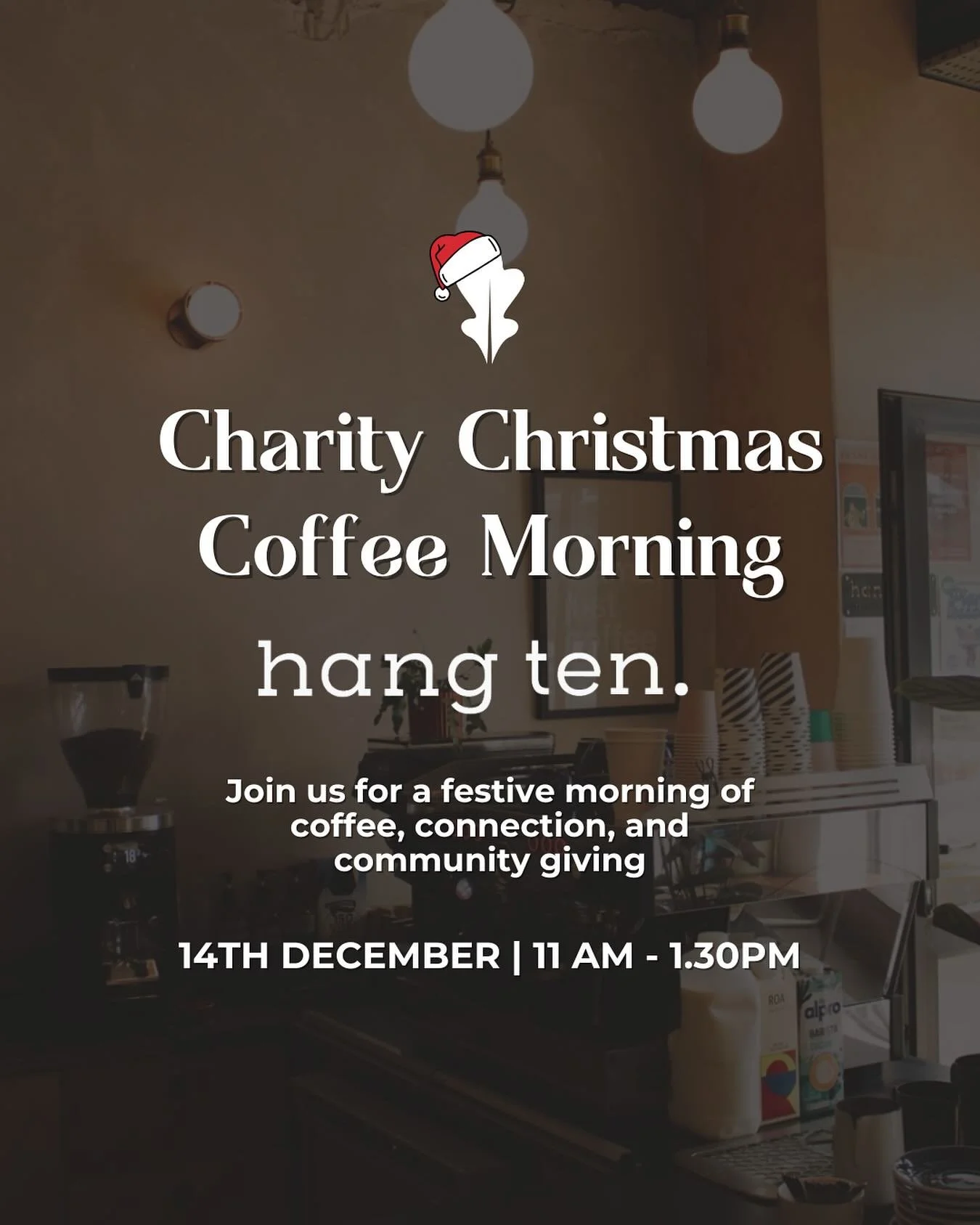 This December, we&rsquo;re gathering for something a little different - a festive morning of connection, community, and giving back 🎄

Join us at @hangten.brewbar for a cosy Christmas Coffee Morning in support of two incredible local causes: @fwin.o