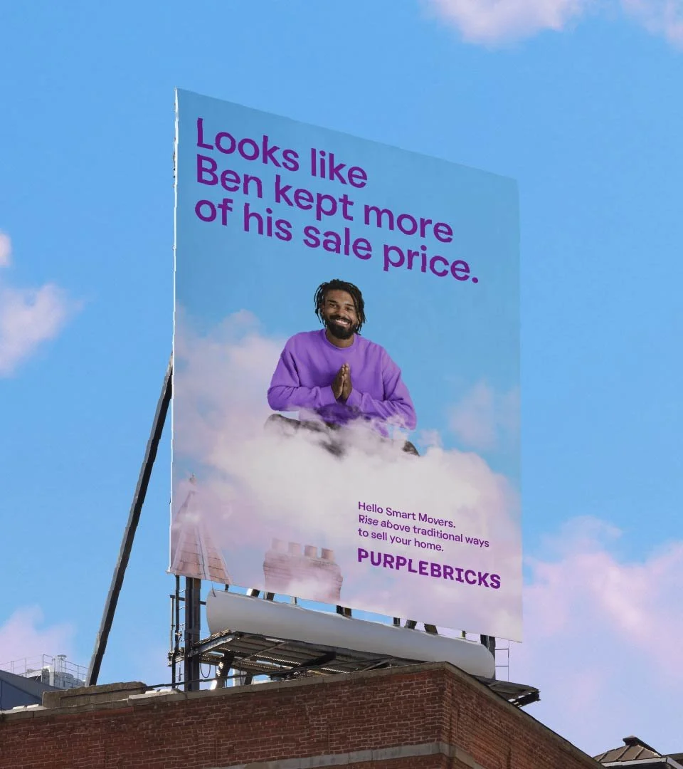 Purplebricks brand strategy, creative platform and creative advertising ...