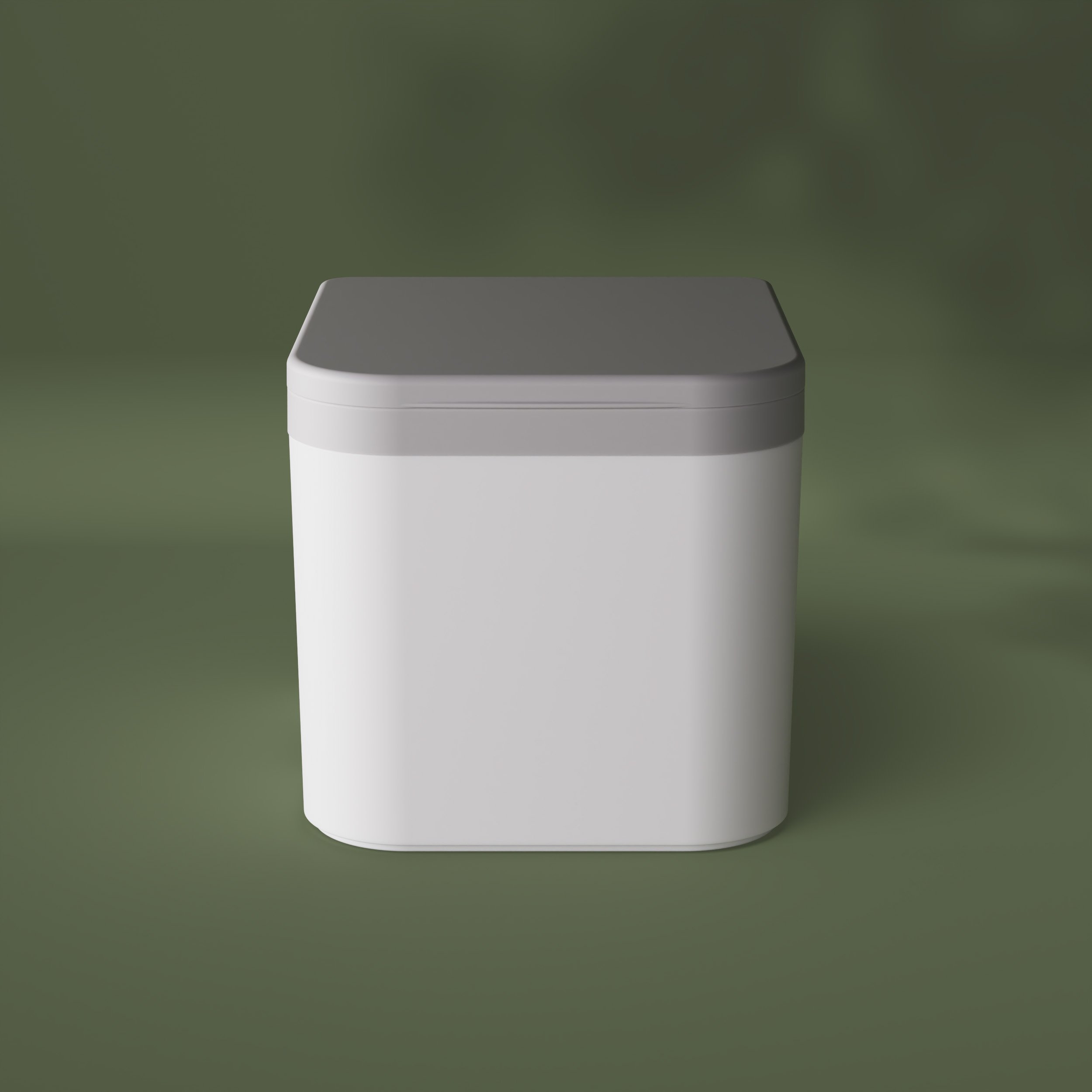 Eine kleine Camping Toilette