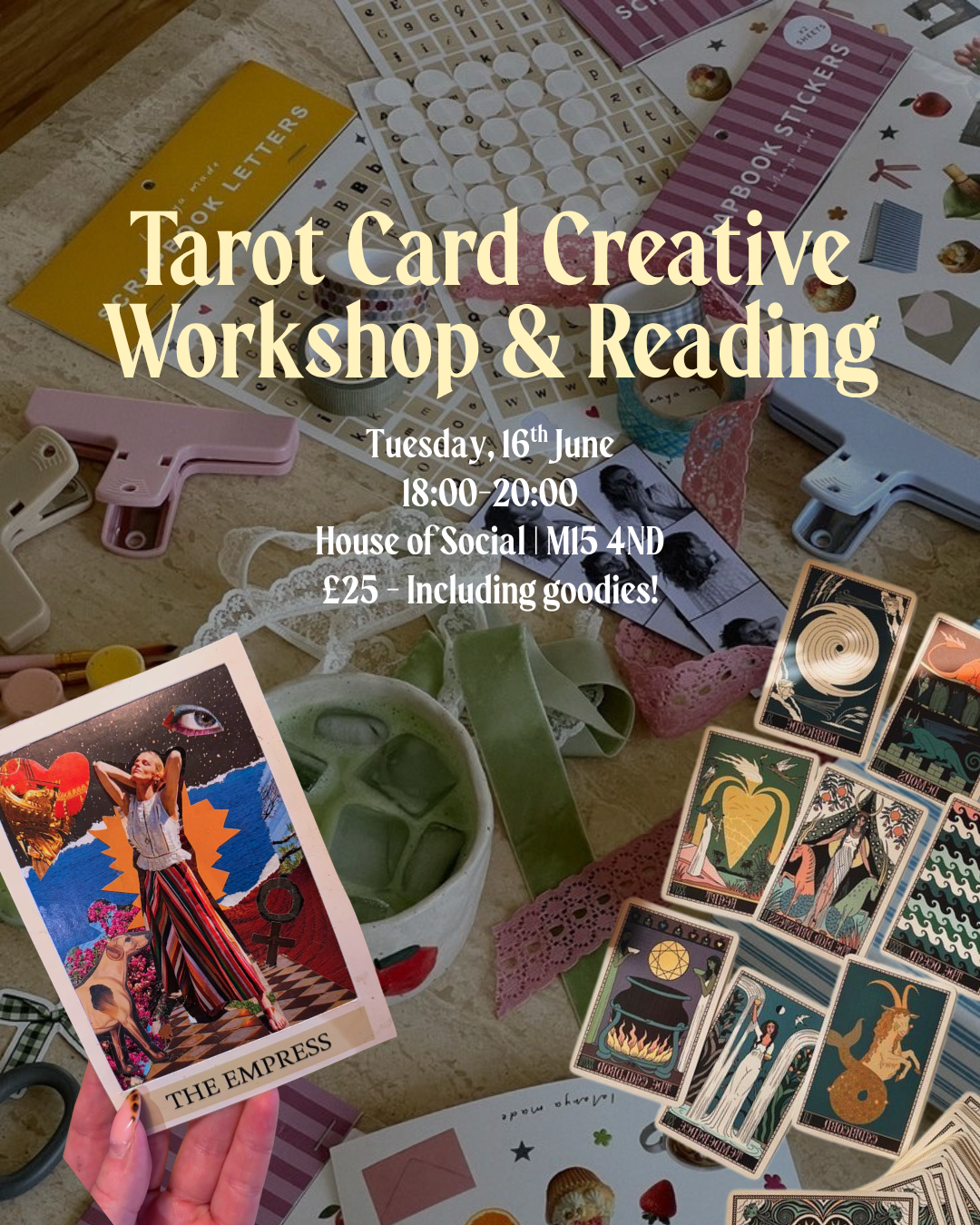 Tarot Card Creative Workshop & Reading