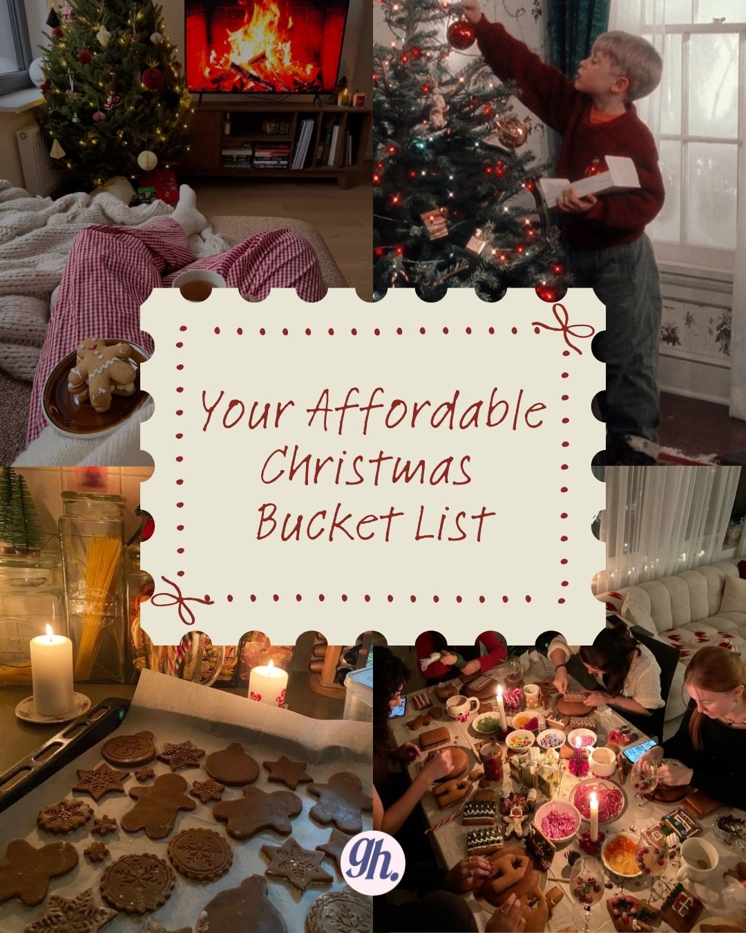 wanna get into the christmas spirit??🎄✨ here are fun and affordable (!!) ways to celebrate this season! ⛄️❤️