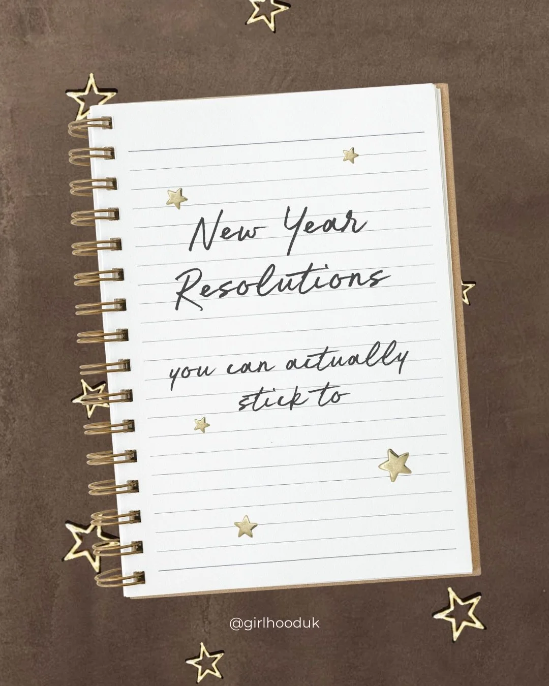 the new year brings new opportunities ✨ here are some resolutions you can actually stick to 🫶