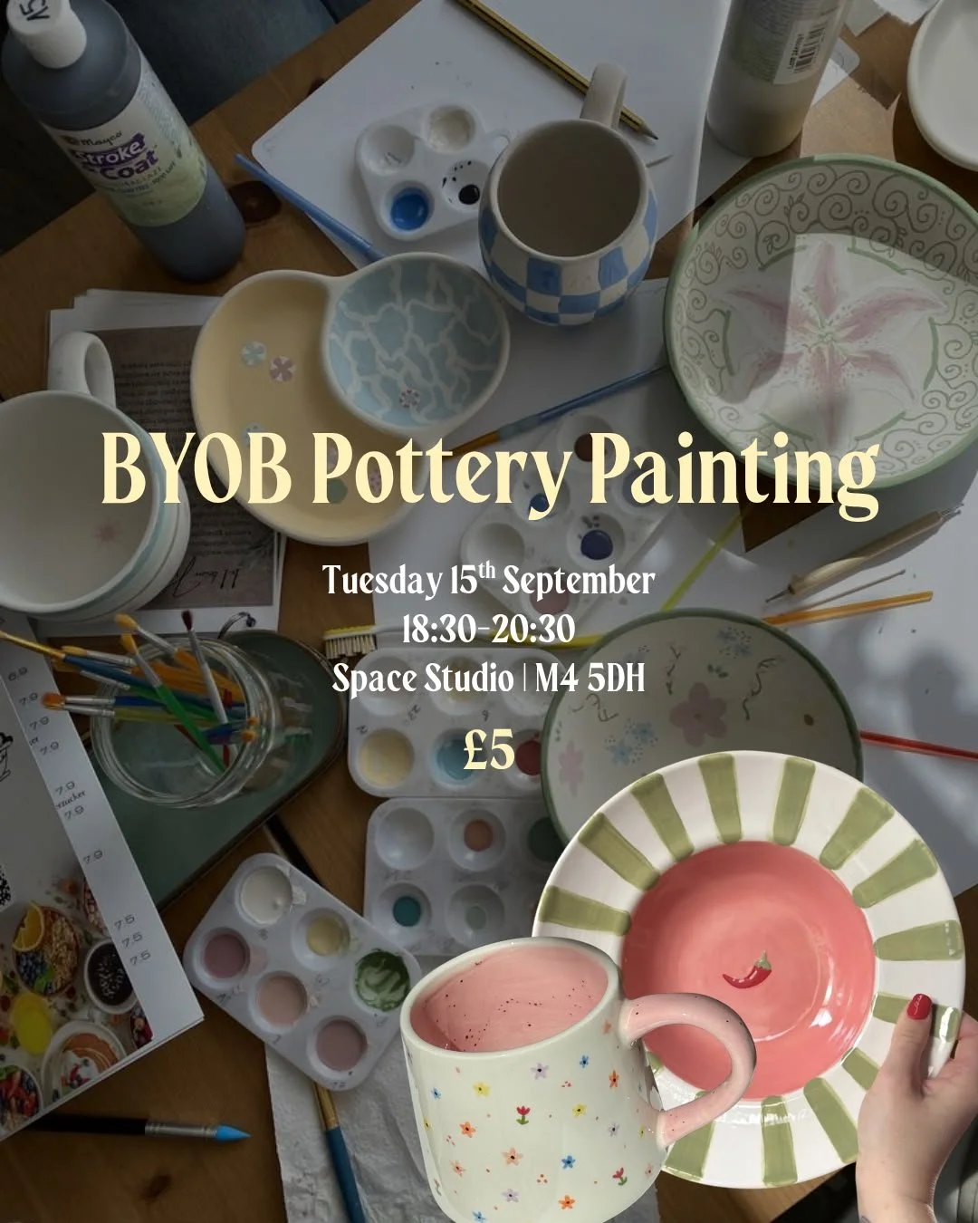 BYOB Pottery Painting