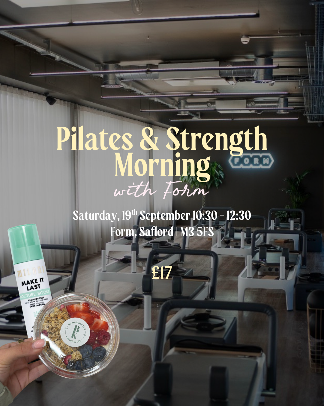 Pilates & Strength Morning with Form