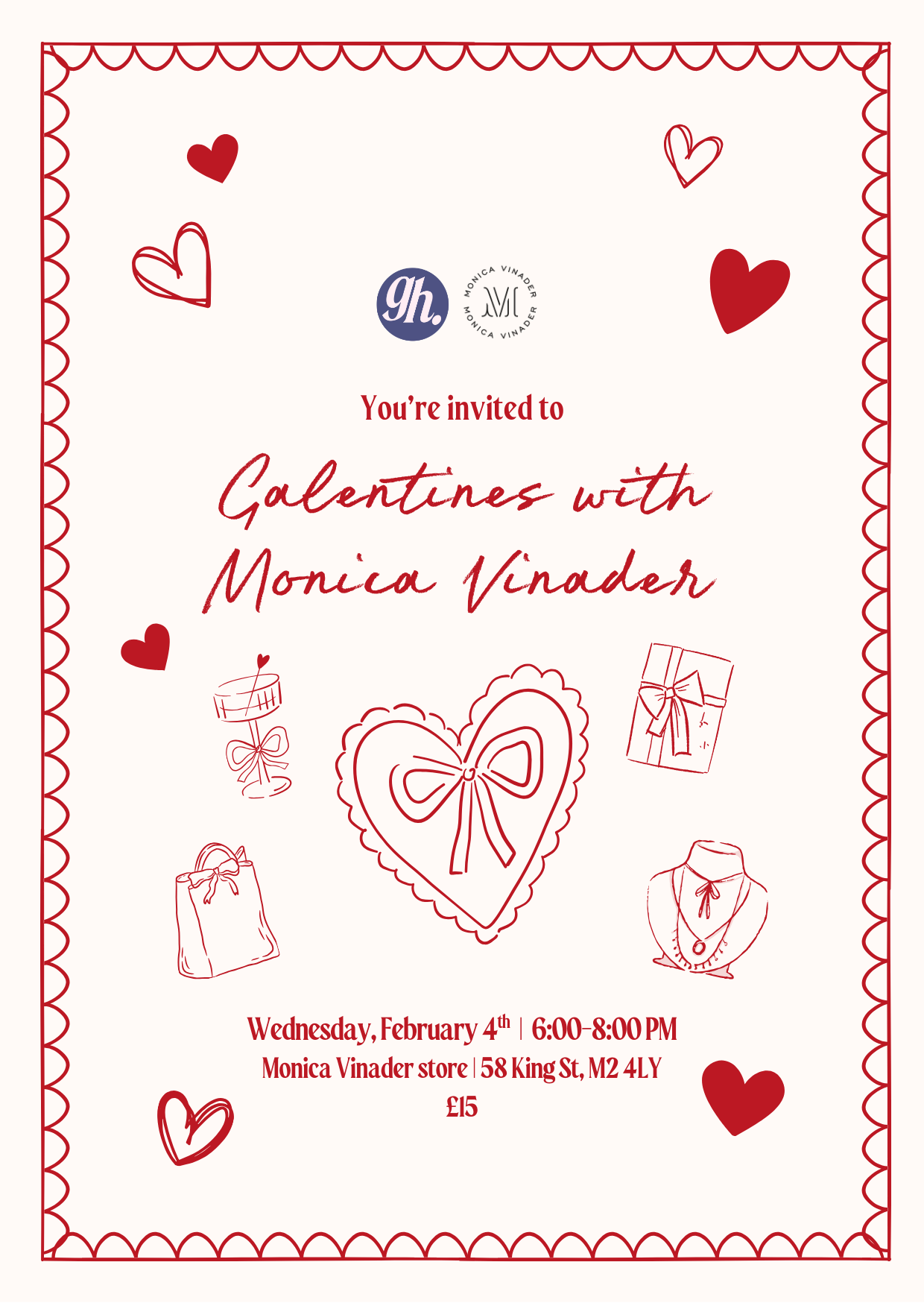 Galentines with Monica Vinader