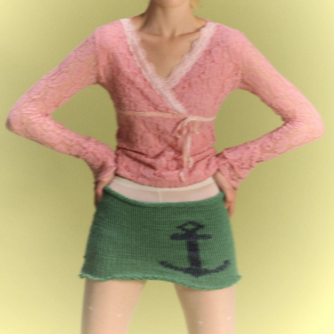 Knit Anchor Mini