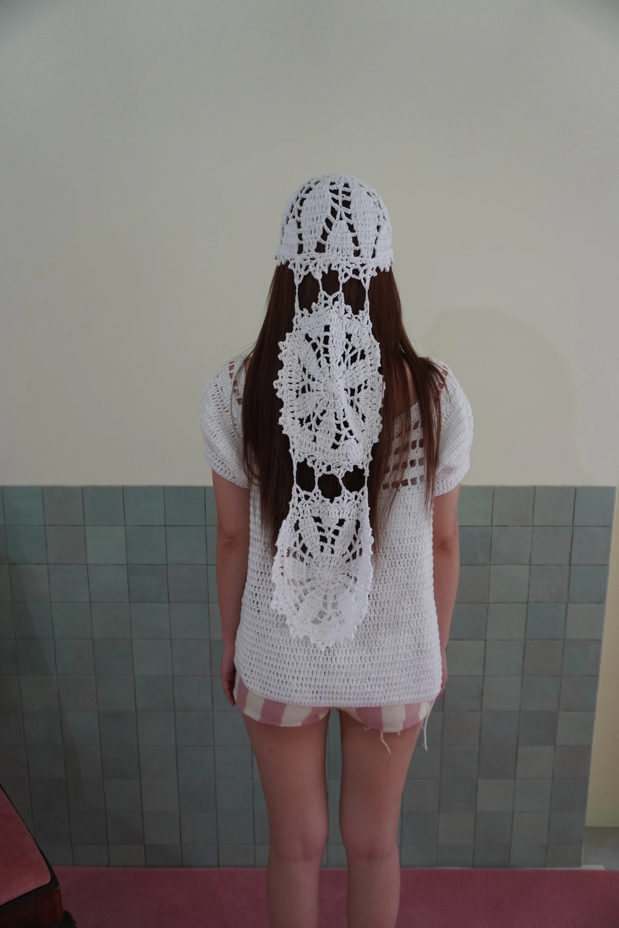 Crochet Bridal Veil